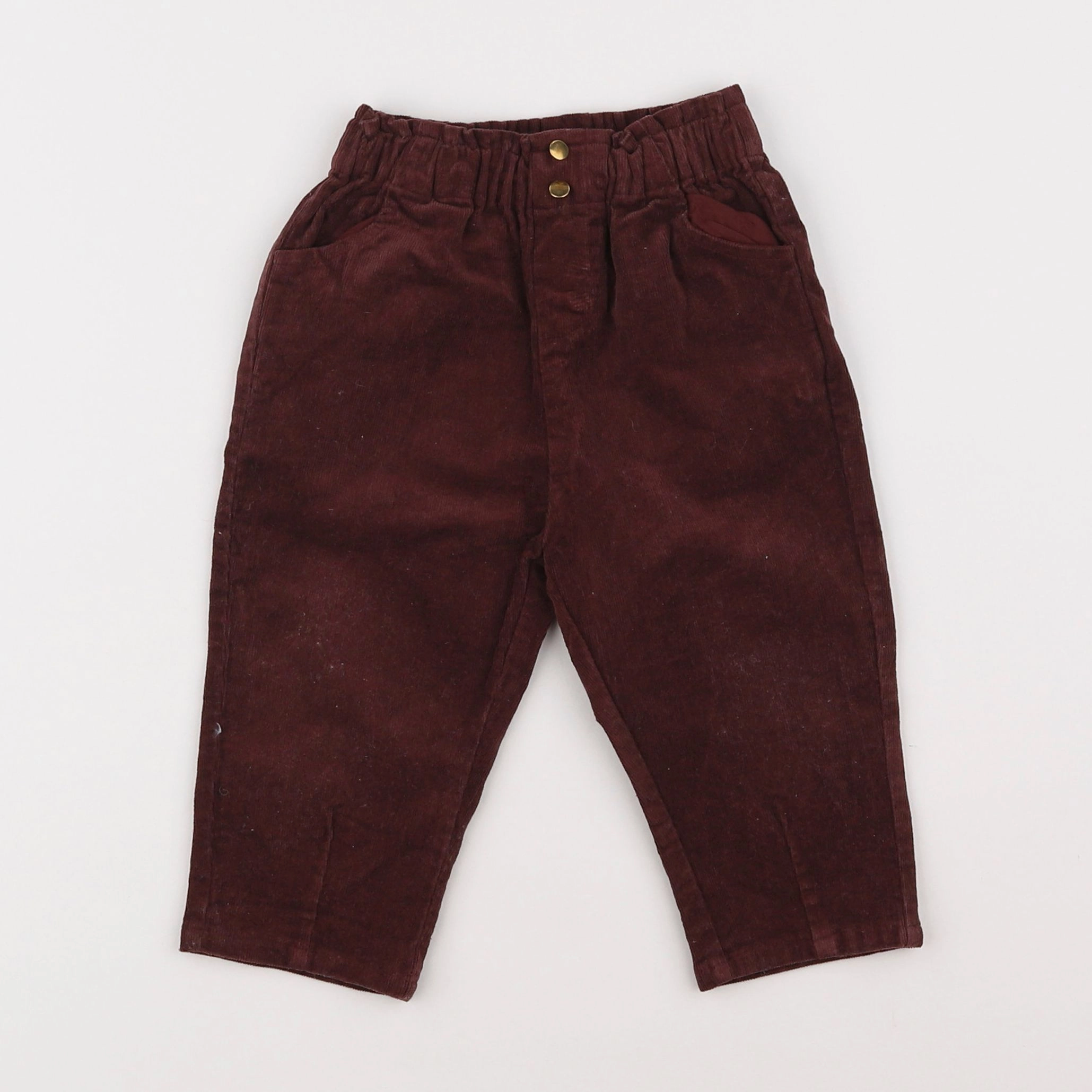 Vertbaudet - pantalon violet - 18 mois