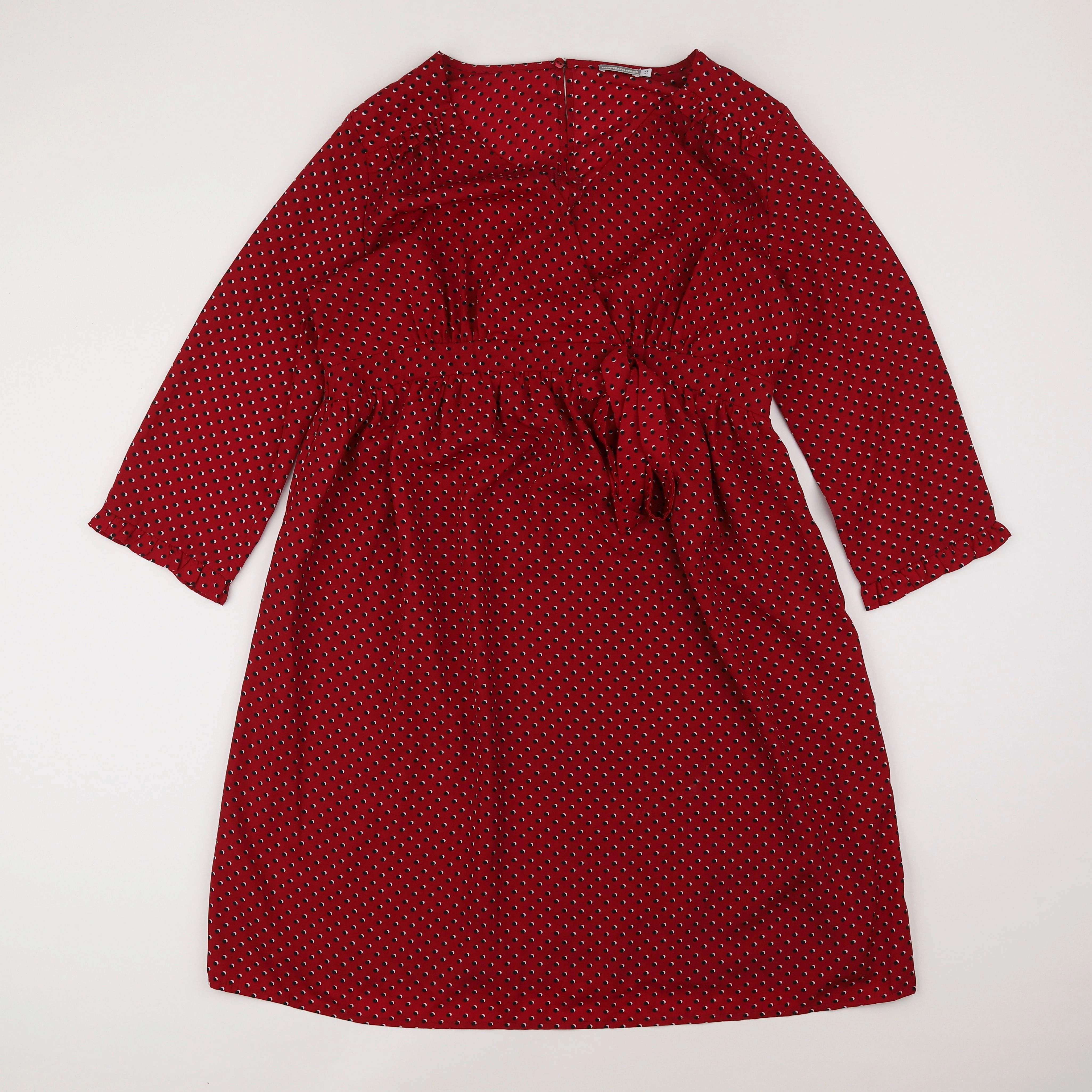 Vertbaudet - robe grossesse rouge - 44