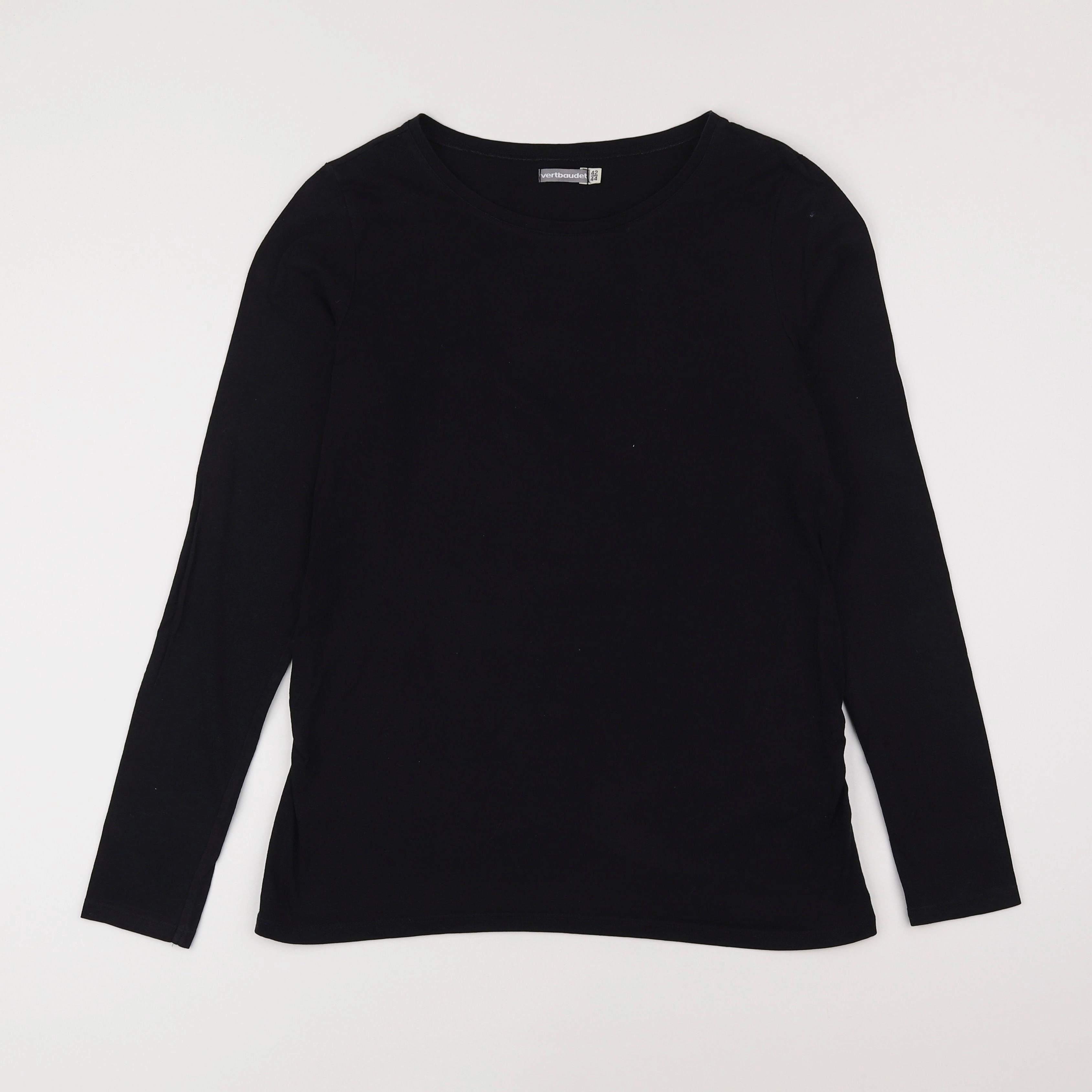 Vertbaudet - tee-shirt grossesse noir - 42 à 44