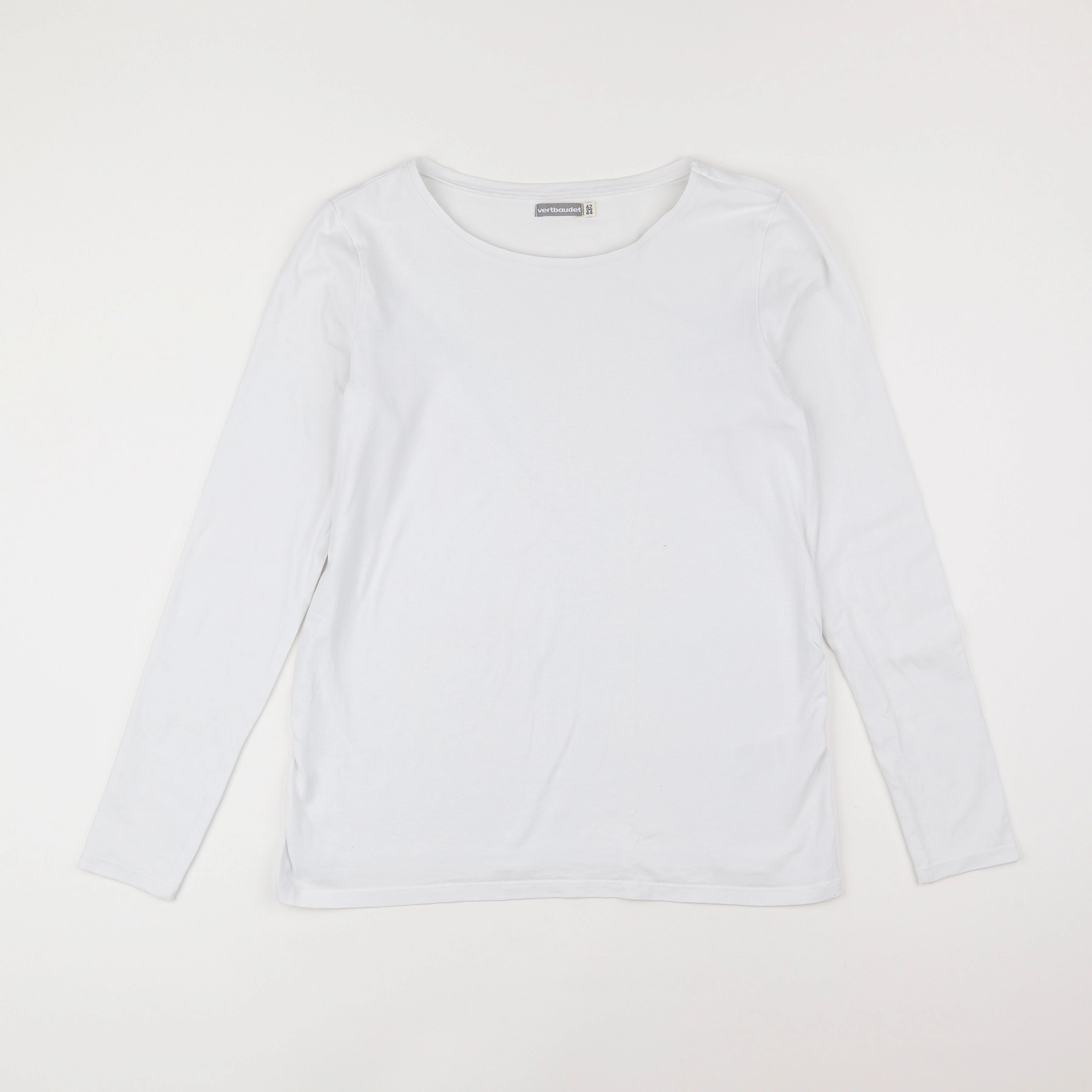 Vertbaudet - tee-shirt grossesse blanc - 42 à 44