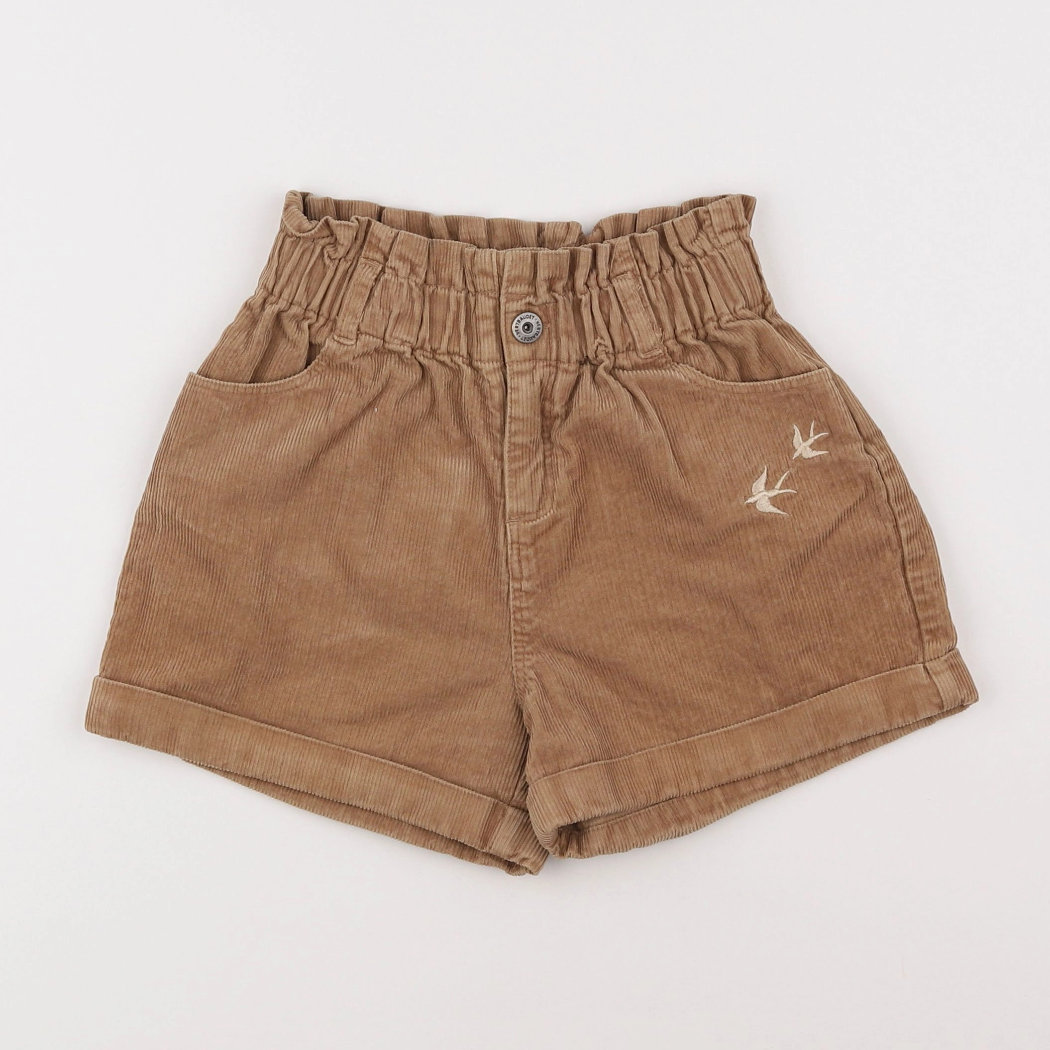 Vertbaudet - short marron - 9 ans