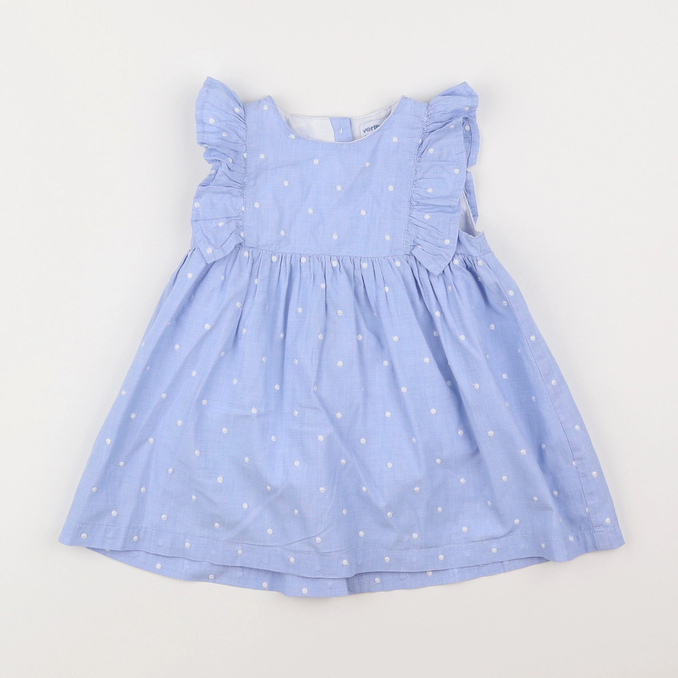 Vertbaudet - robe bleu - 3 ans