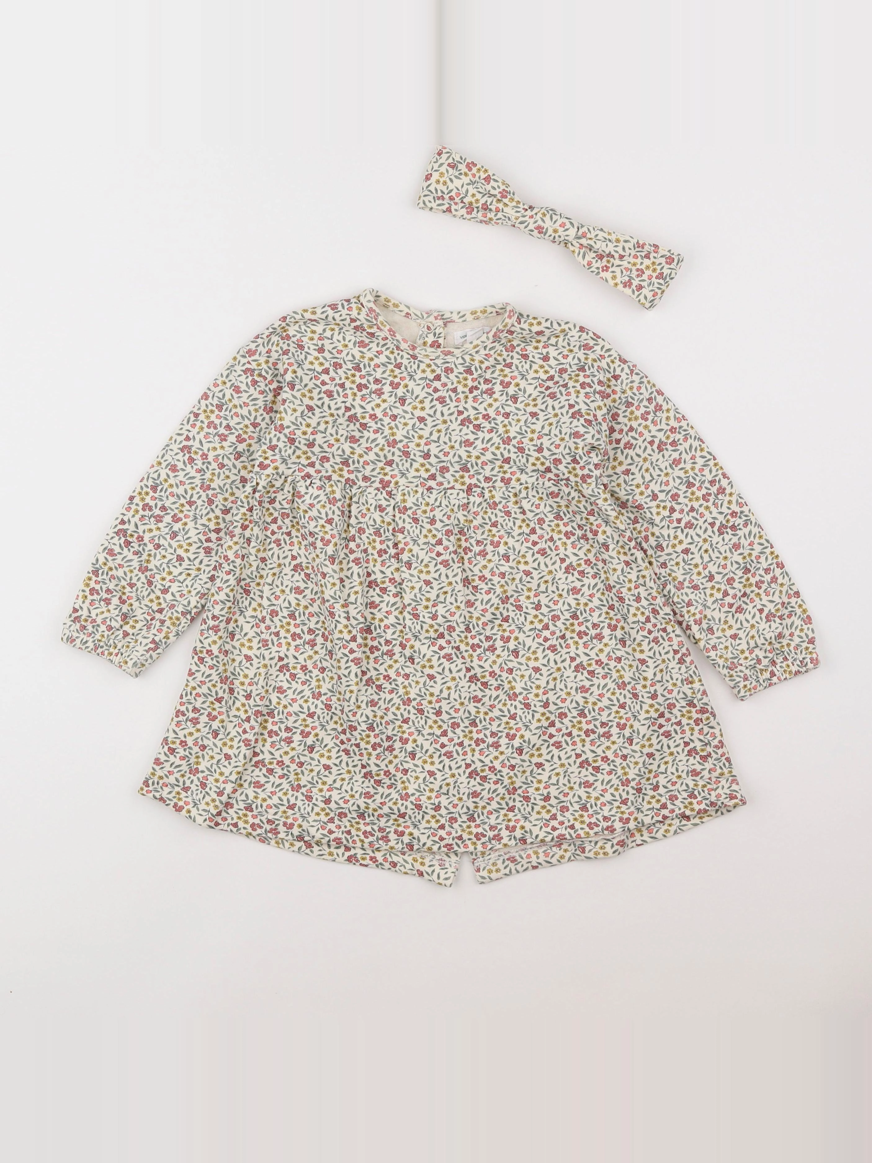 Vertbaudet - ensemble multicolore - 2 ans