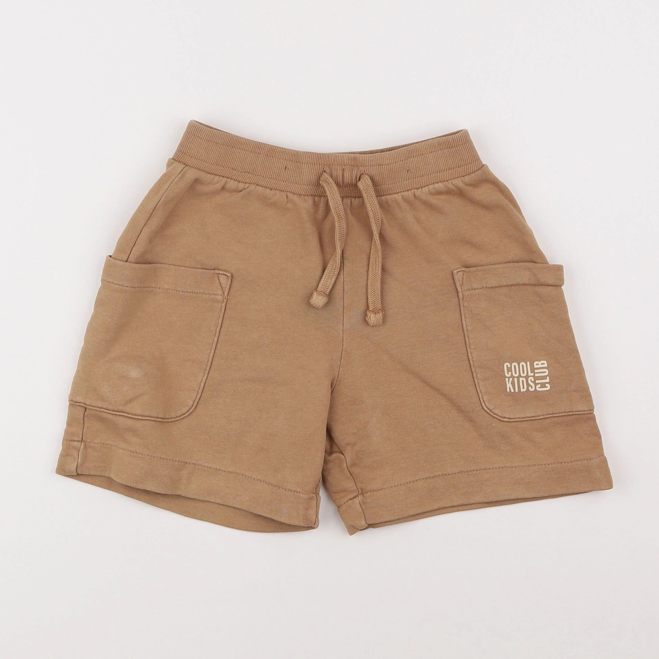 Vertbaudet - short marron - 7 ans