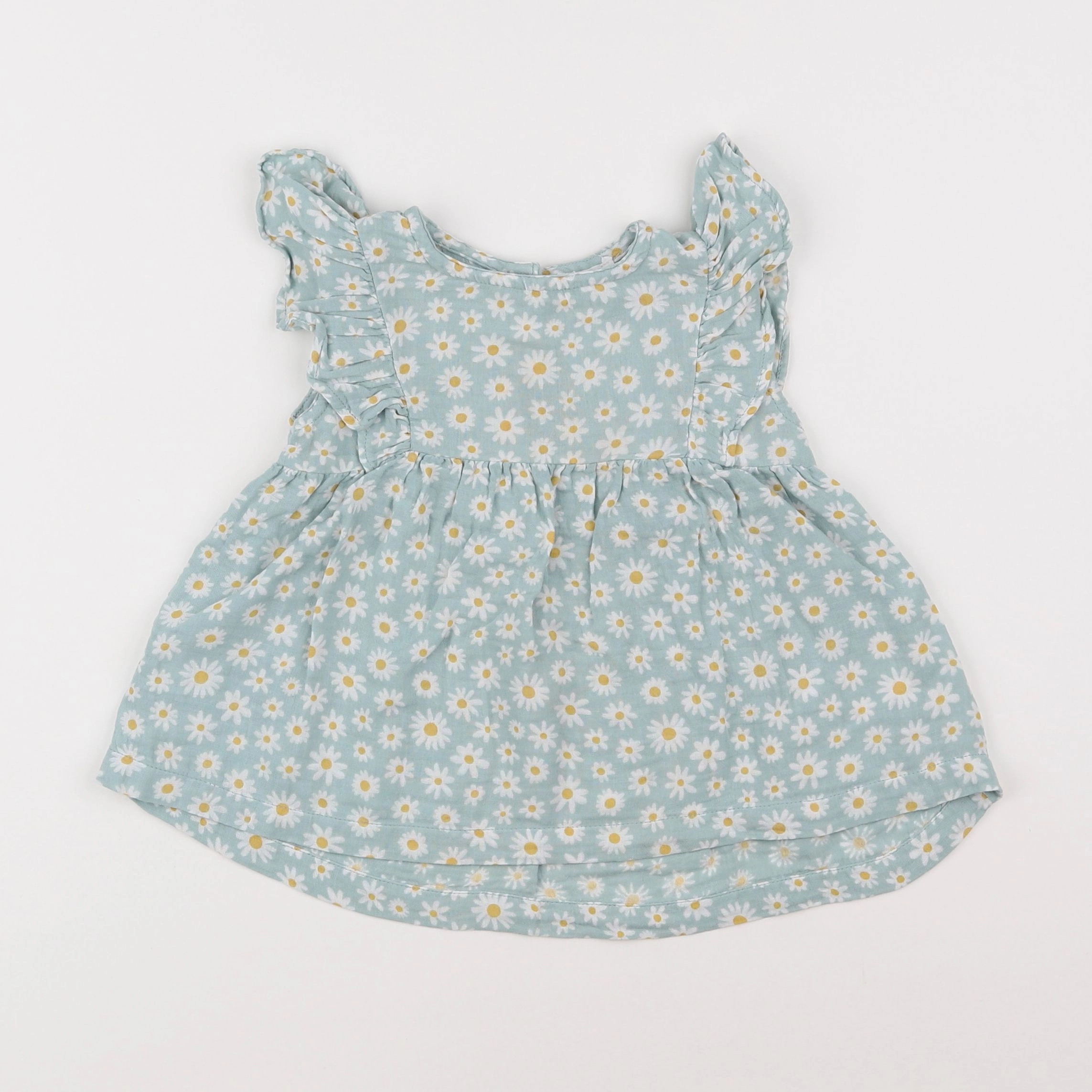 Vertbaudet - blouse bleu - 3 ans