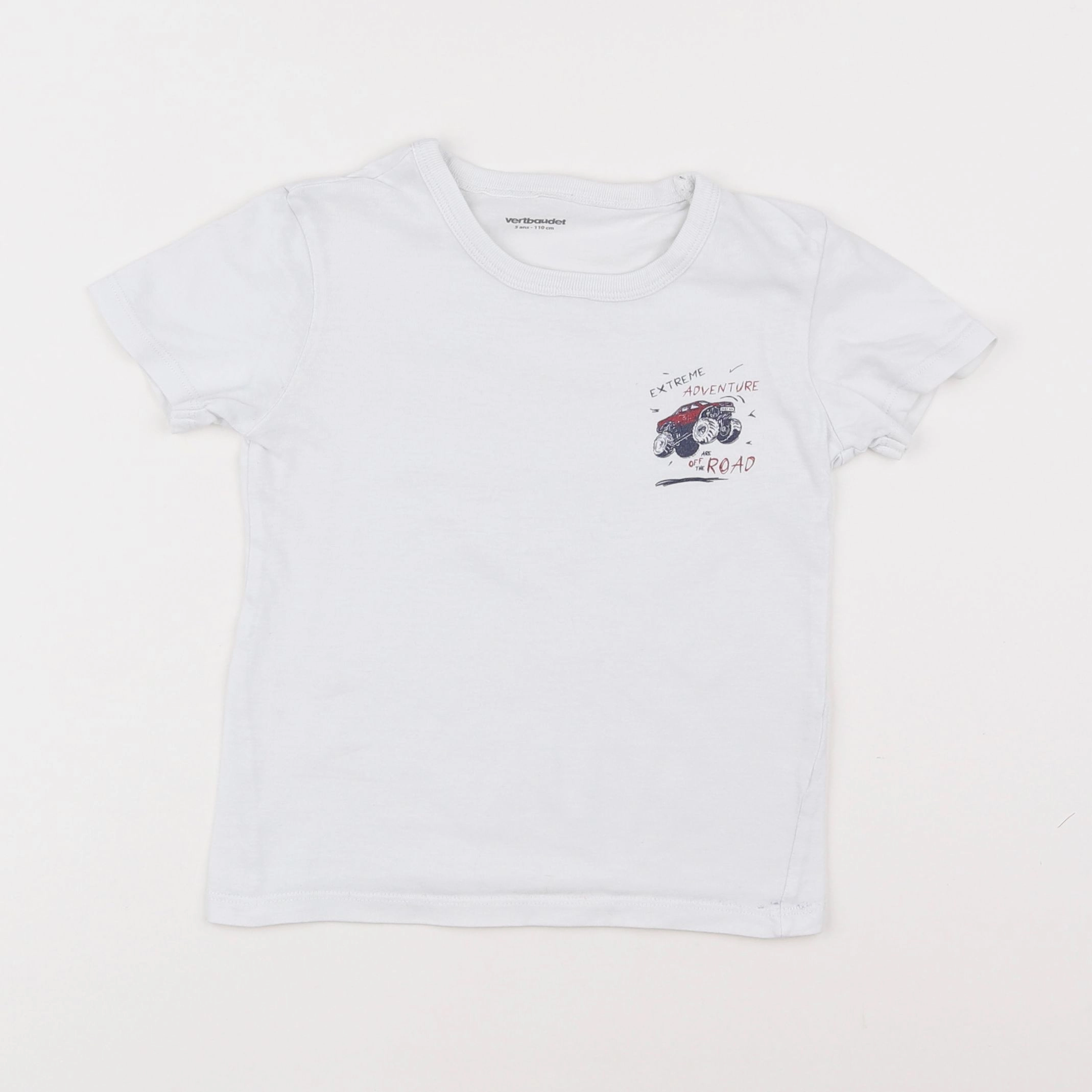 Vertbaudet - maillot de corps blanc - 5 ans