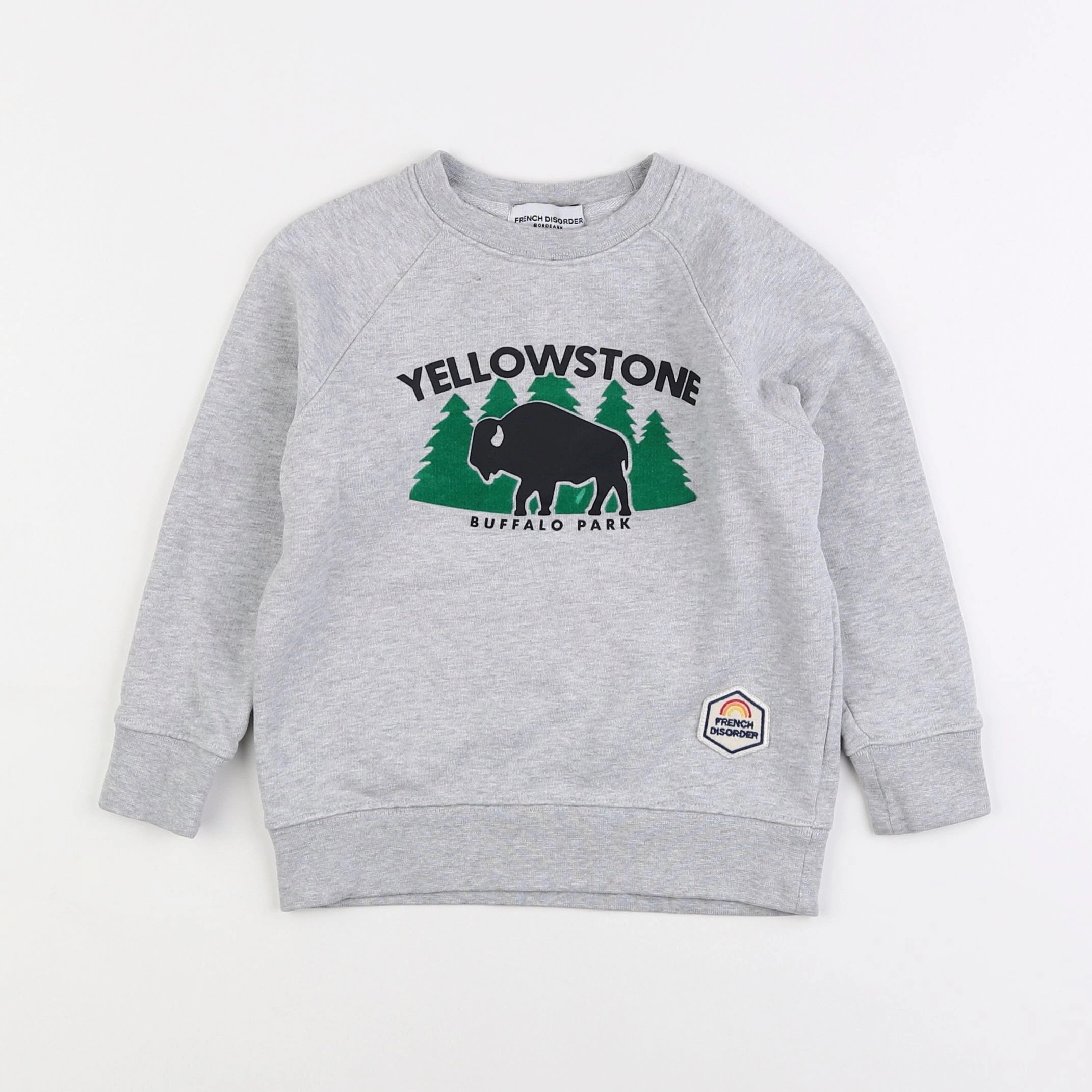 French Disorder - sweat gris - 3/4 ans