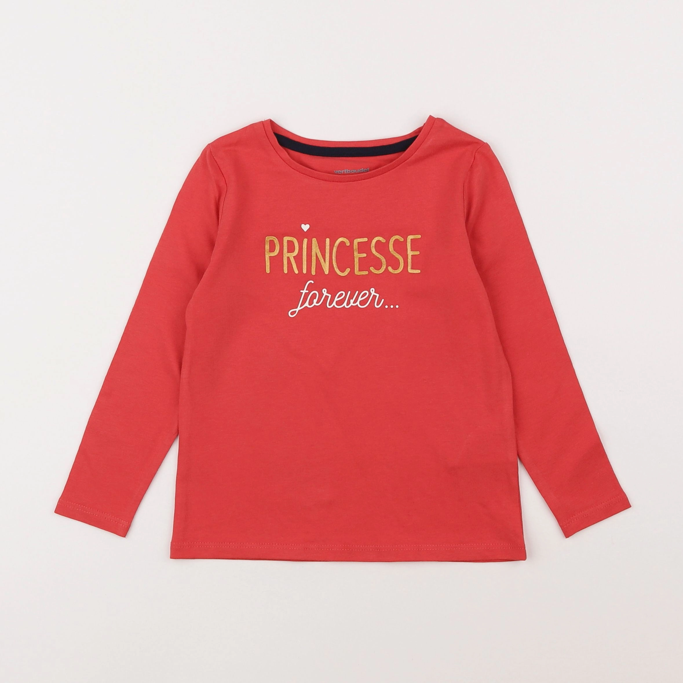 Vertbaudet - tee-shirt rose - 3 ans