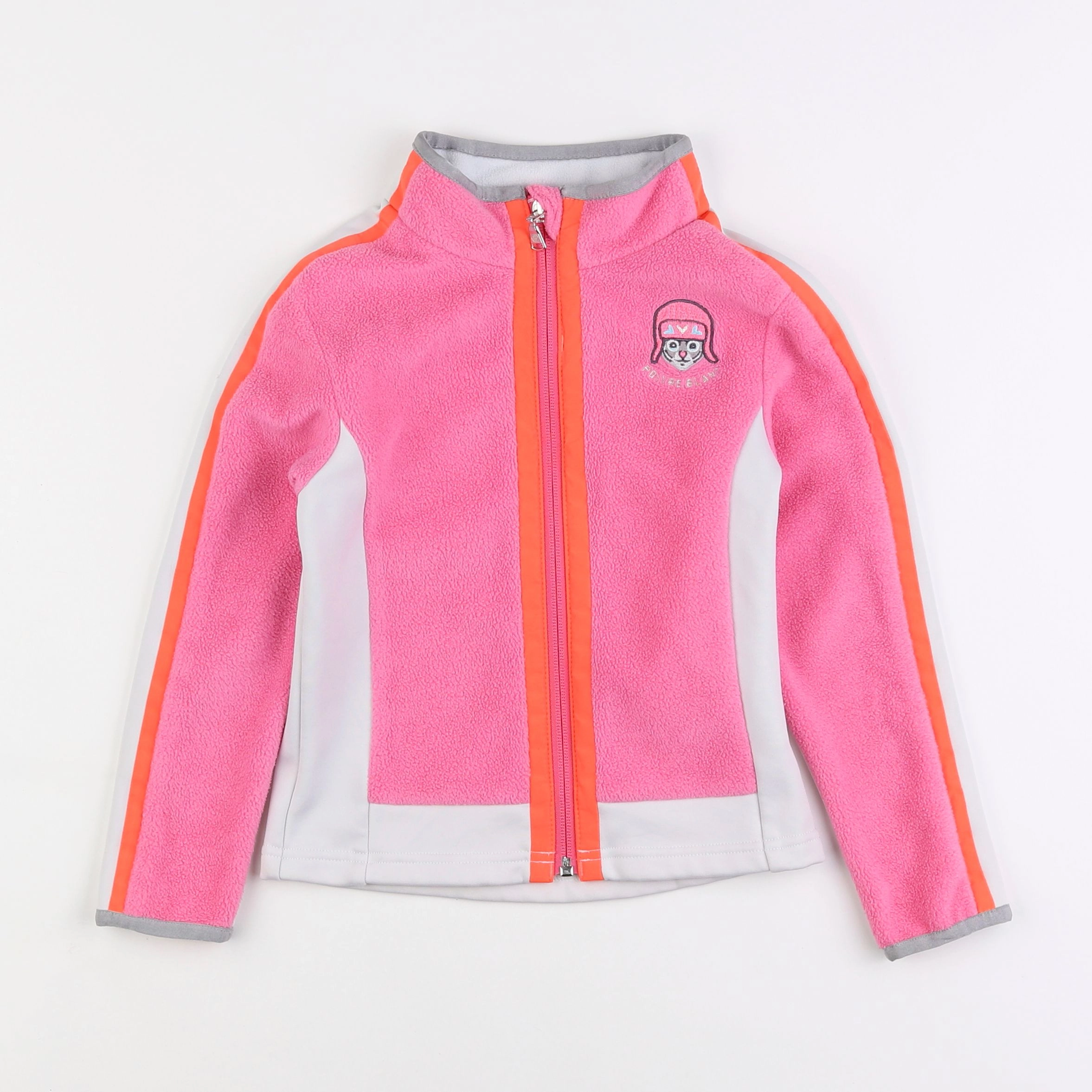 Poivre Blanc Ski - polaire rose - 6 ans