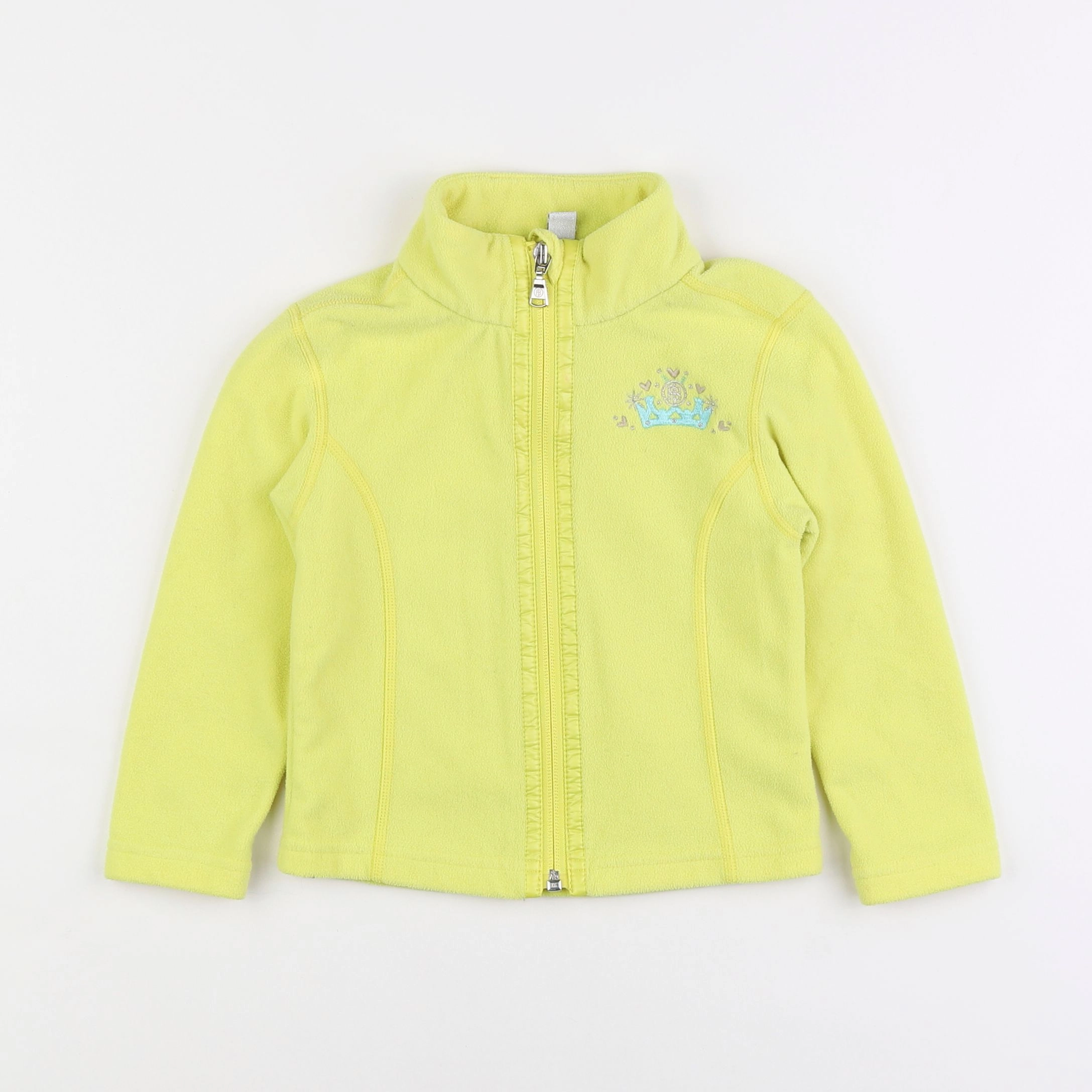 Poivre Blanc Ski - polaire jaune - 3 ans