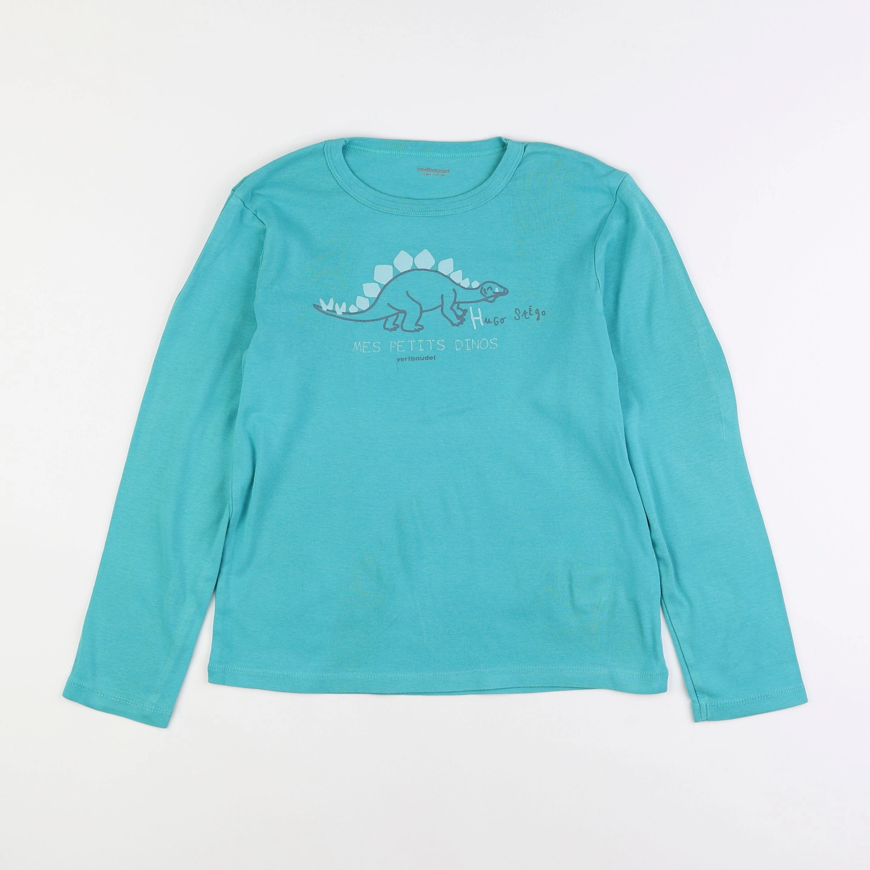 Vertbaudet - tee-shirt bleu - 12 ans