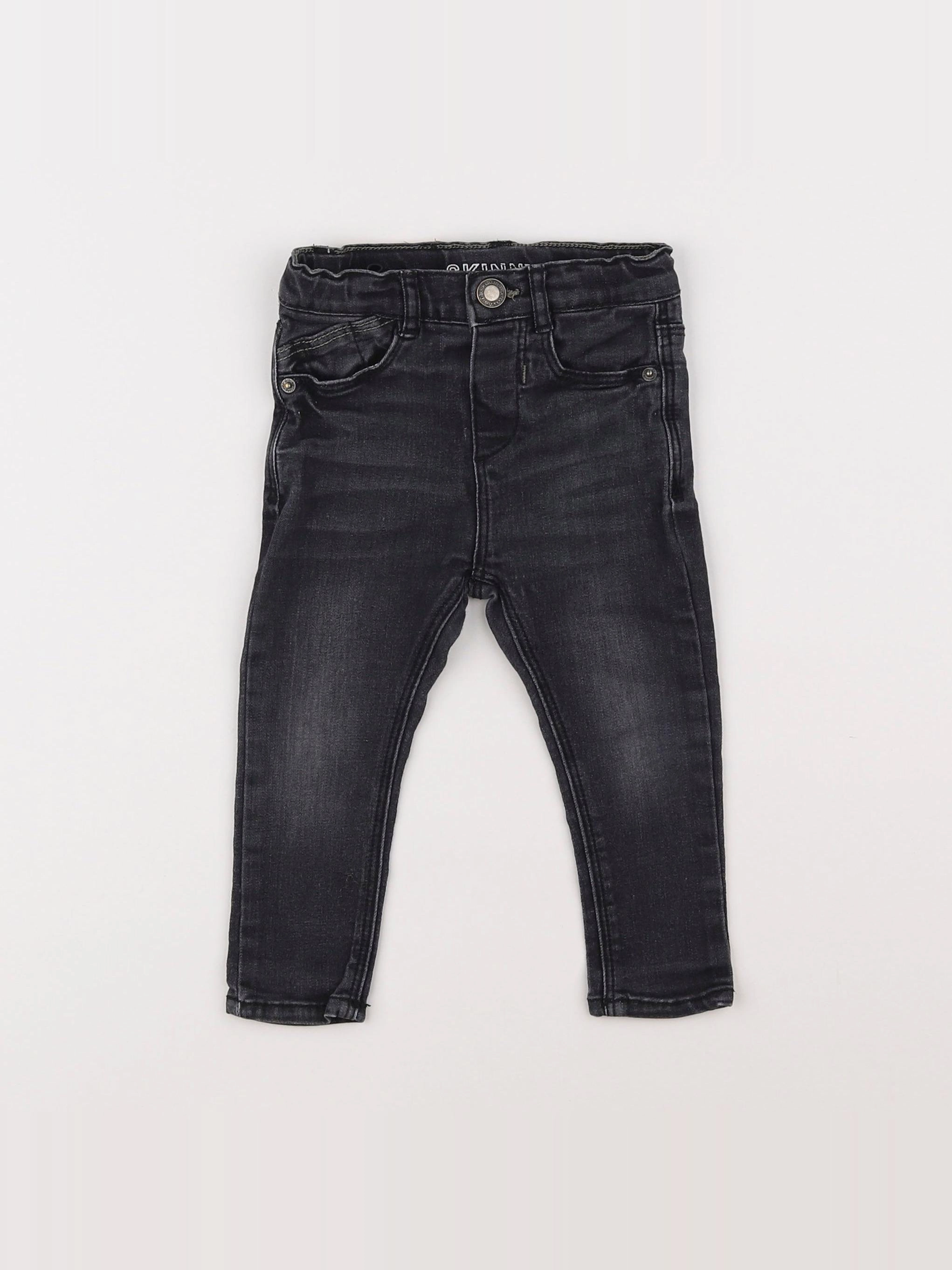Zara - jean noir - 9/12 mois