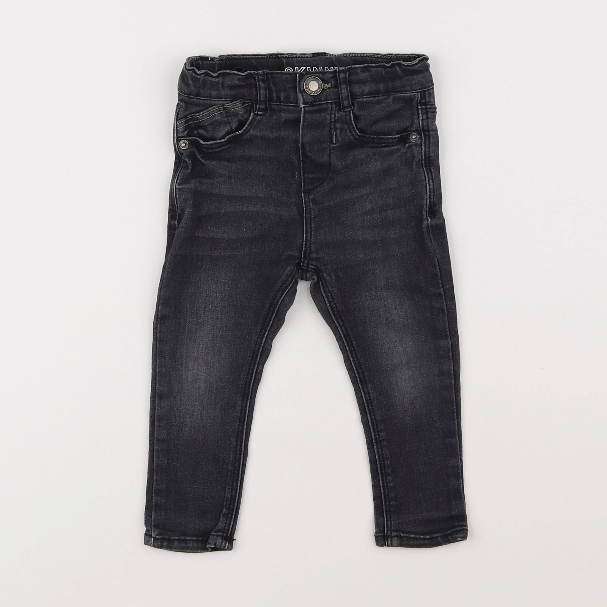 Zara - jean noir - 9/12 mois
