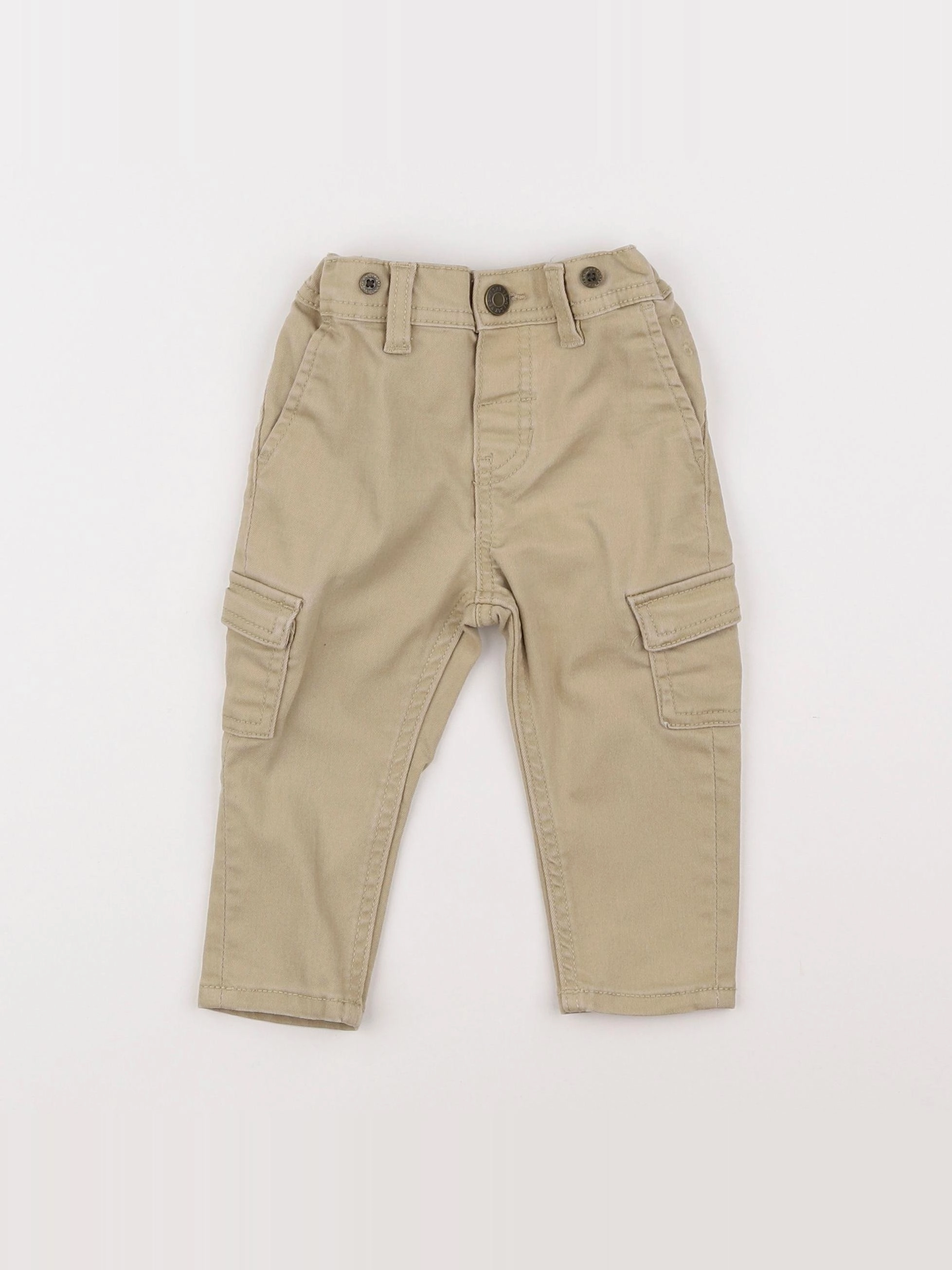 H&M - pantalon beige - 6/9 mois