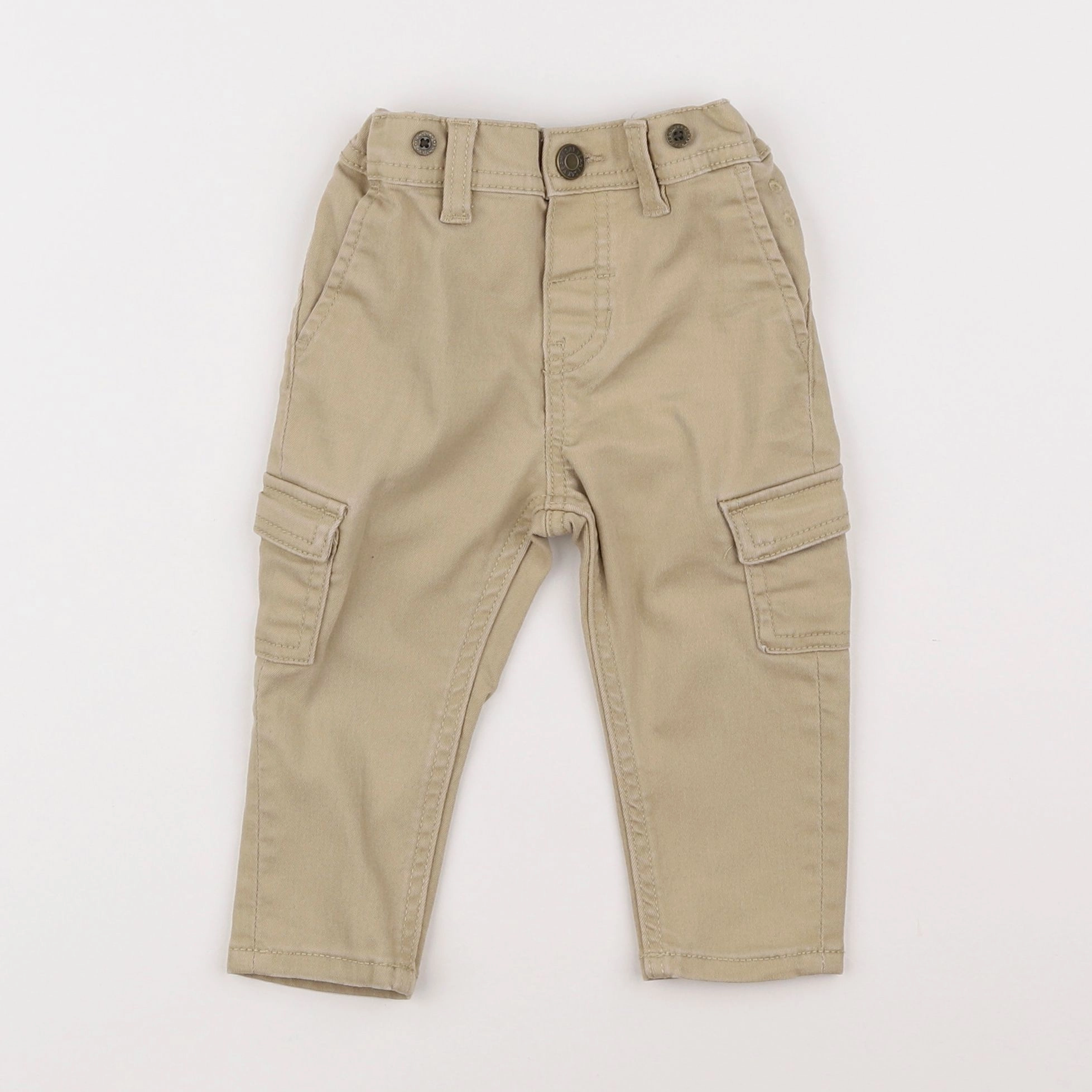 H&M - pantalon beige - 6/9 mois