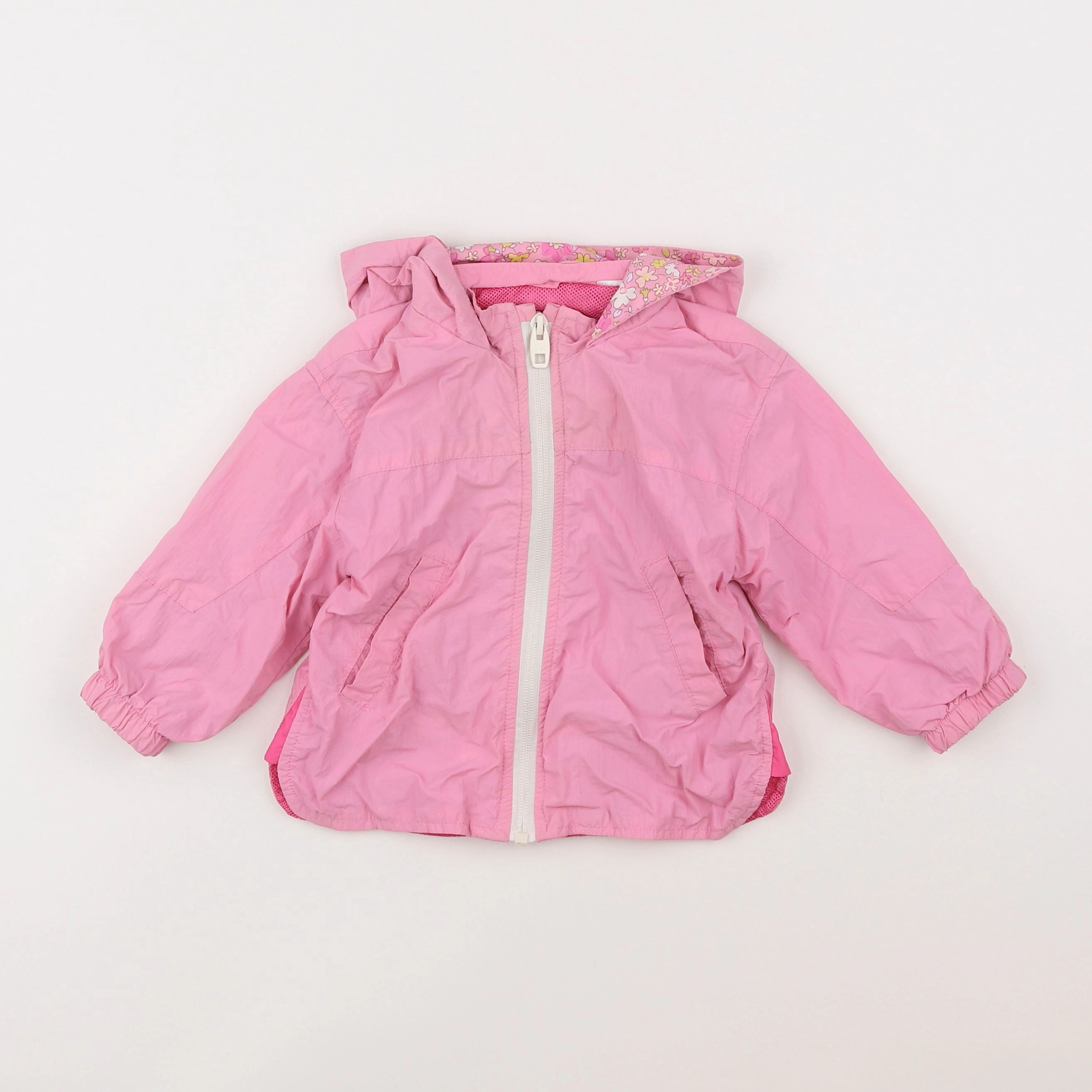 Zara - coupe-vent rose - 3 ans