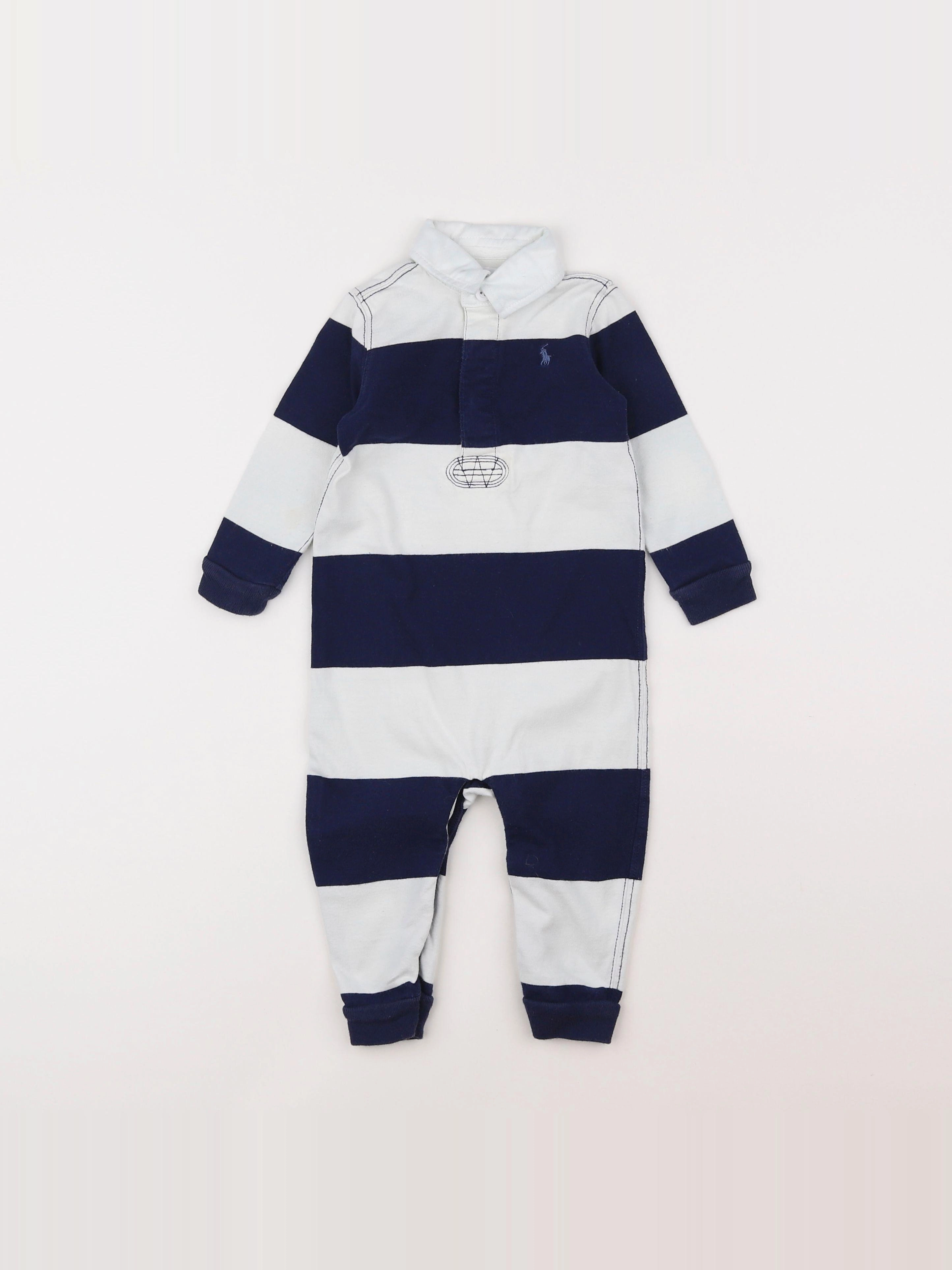 Ralph Lauren - combinaison bleu - 9 mois