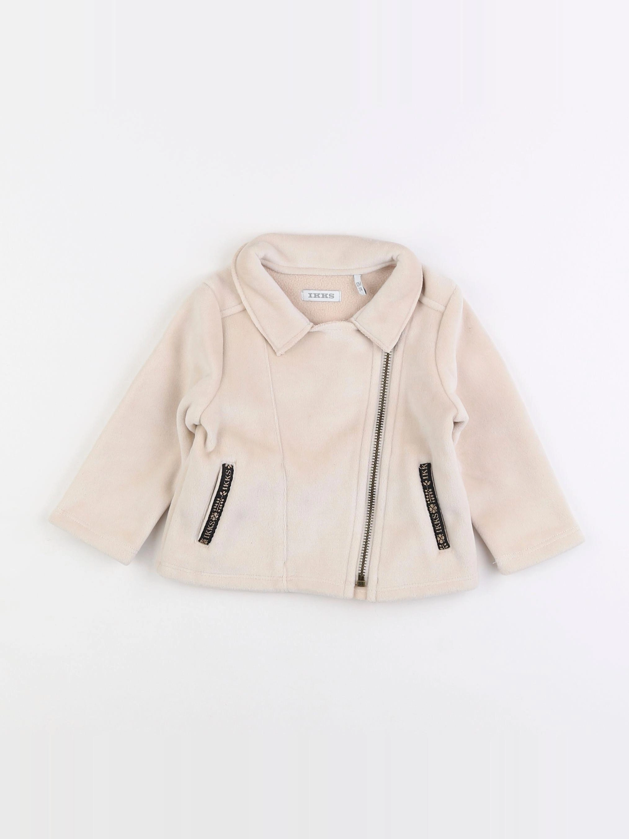 IKKS - veste beige - 12 mois