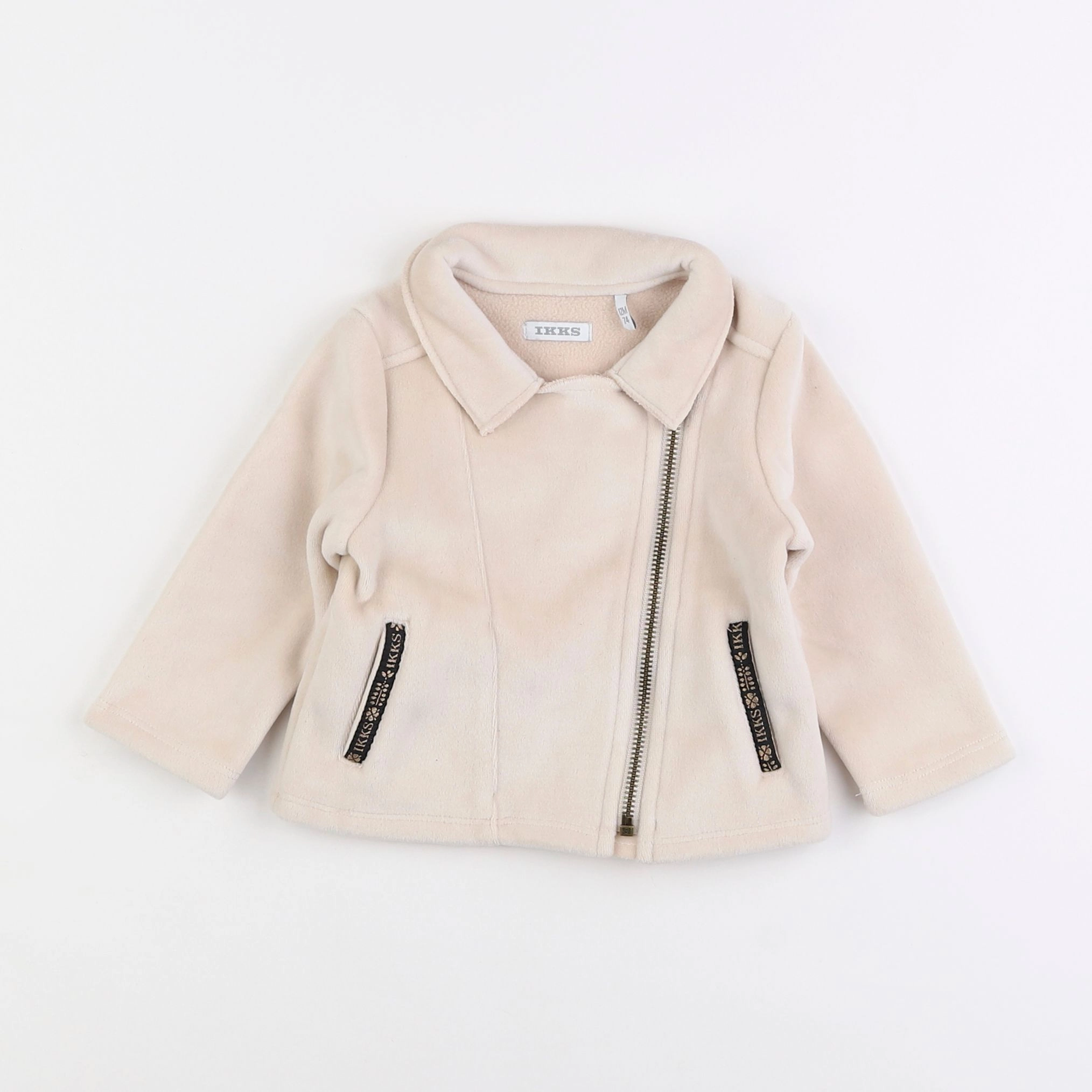 IKKS - veste beige - 12 mois