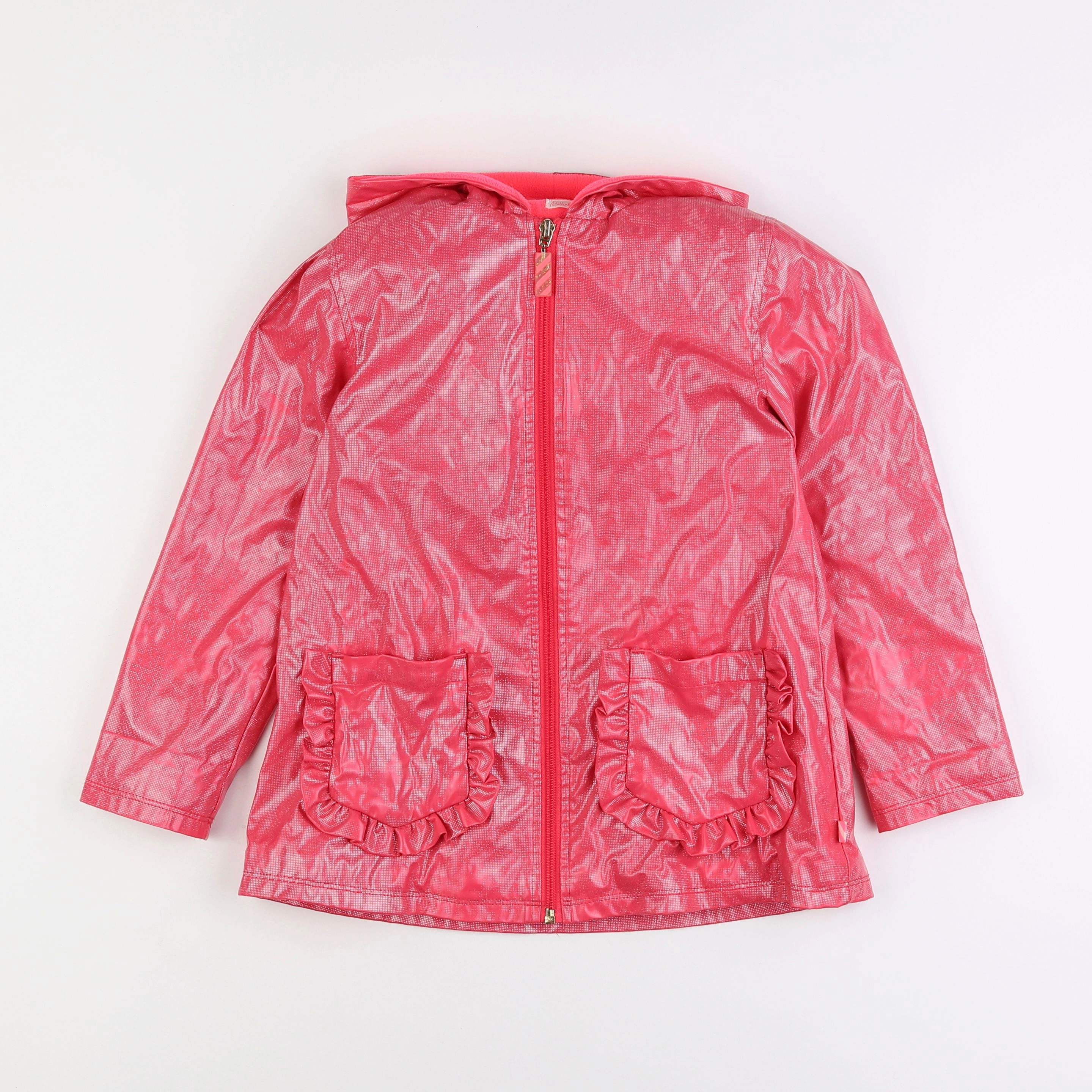 Billie Blush - imperméable rose - 8 ans