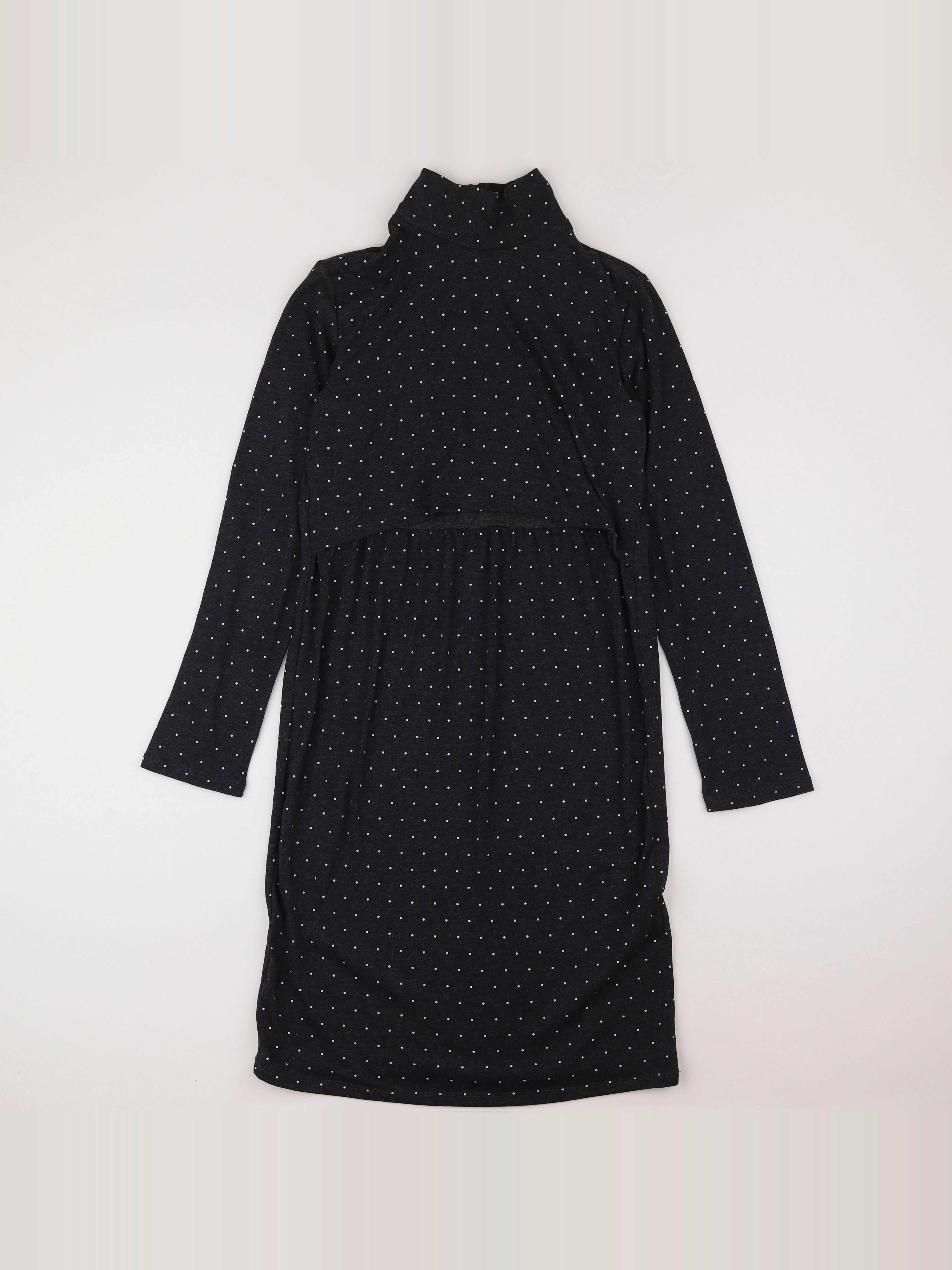 Envie de fraise - robe grossesse gris - 38 à 40