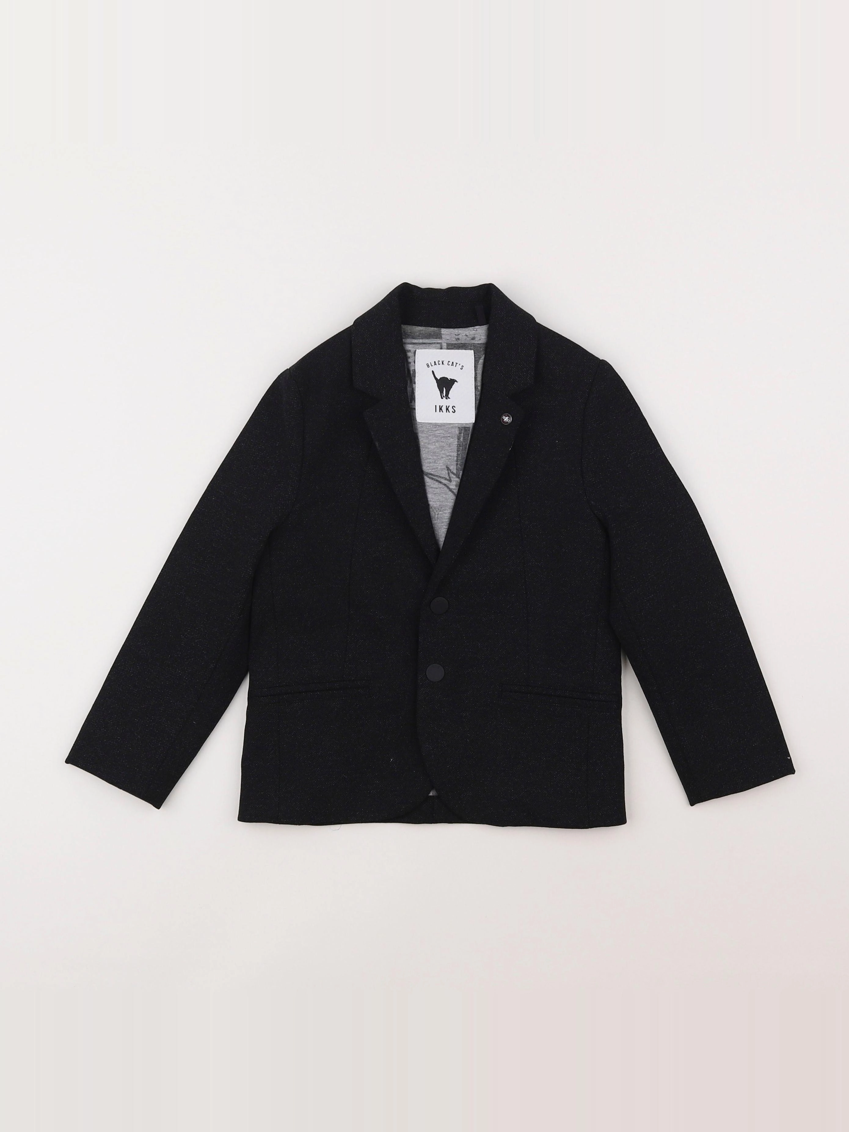 IKKS - veste doublé noir - 4 ans