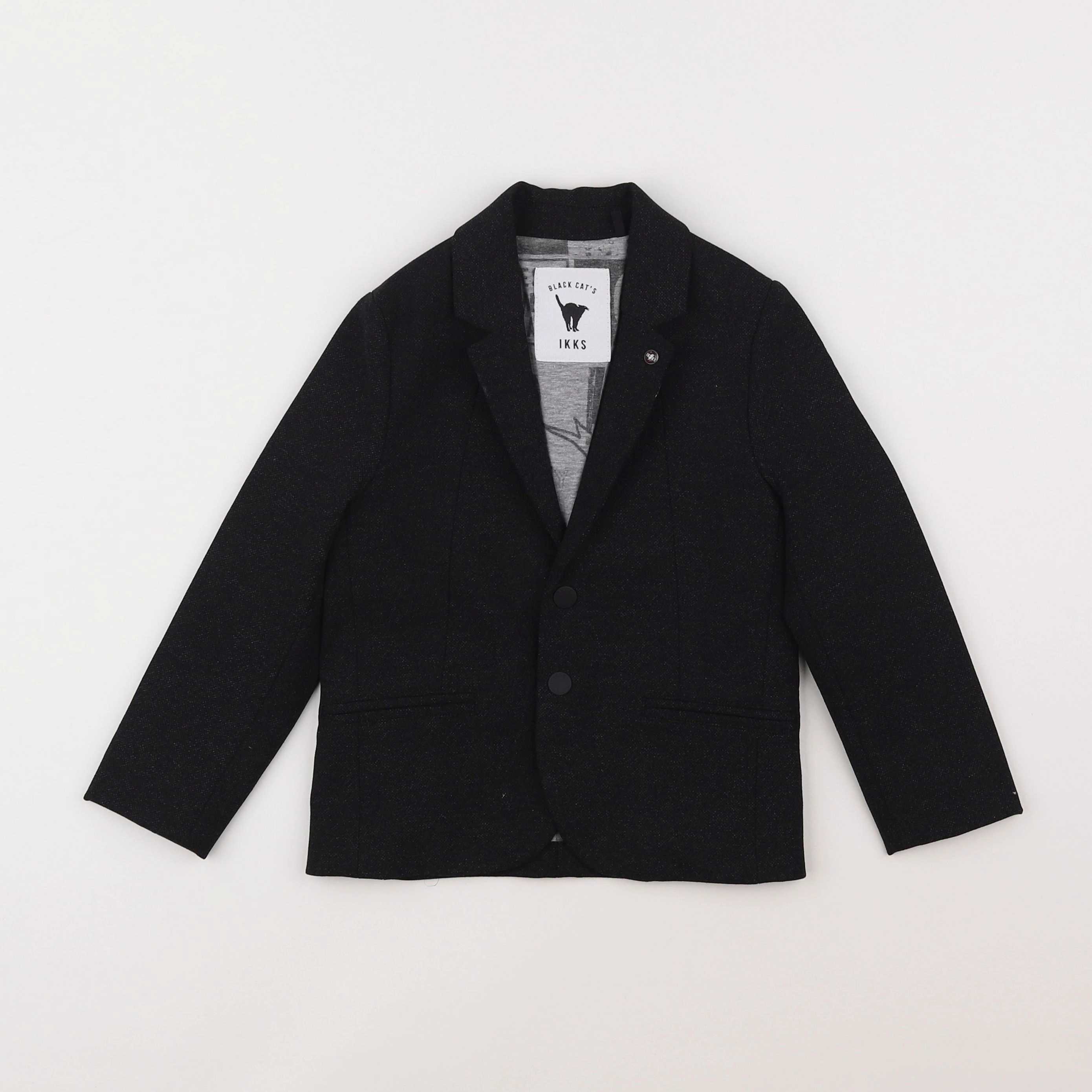 IKKS - veste doublé noir - 4 ans