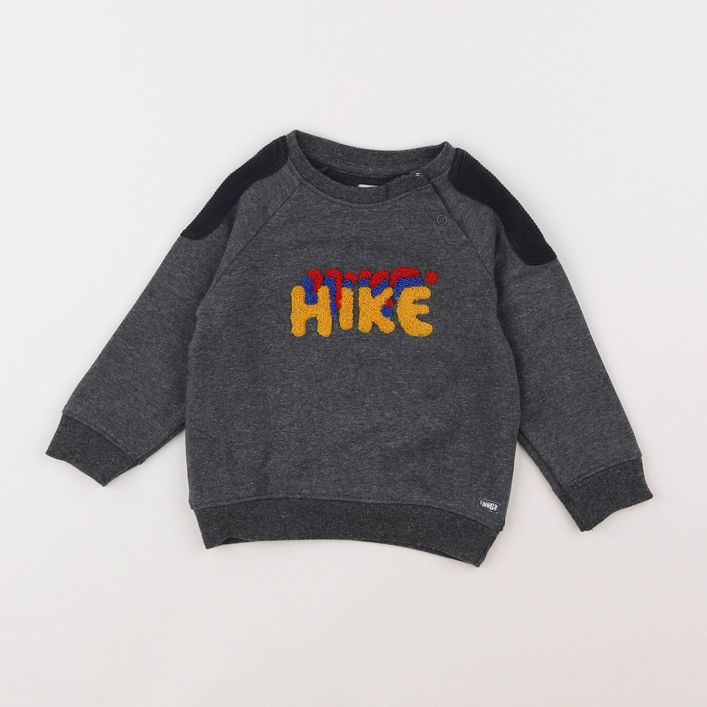 IKKS - sweat gris - 18 mois