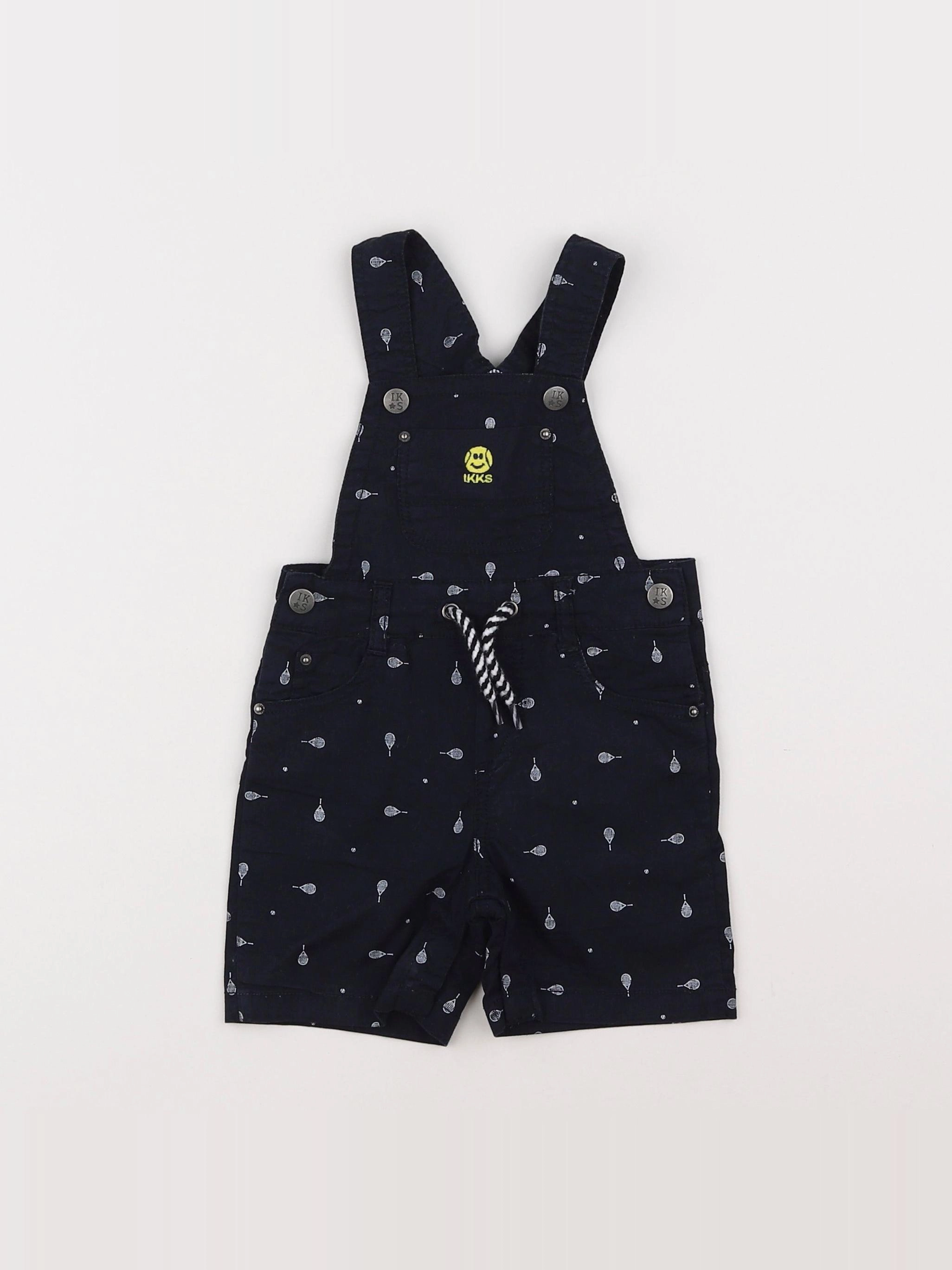 IKKS - salopette bleu - 6 mois