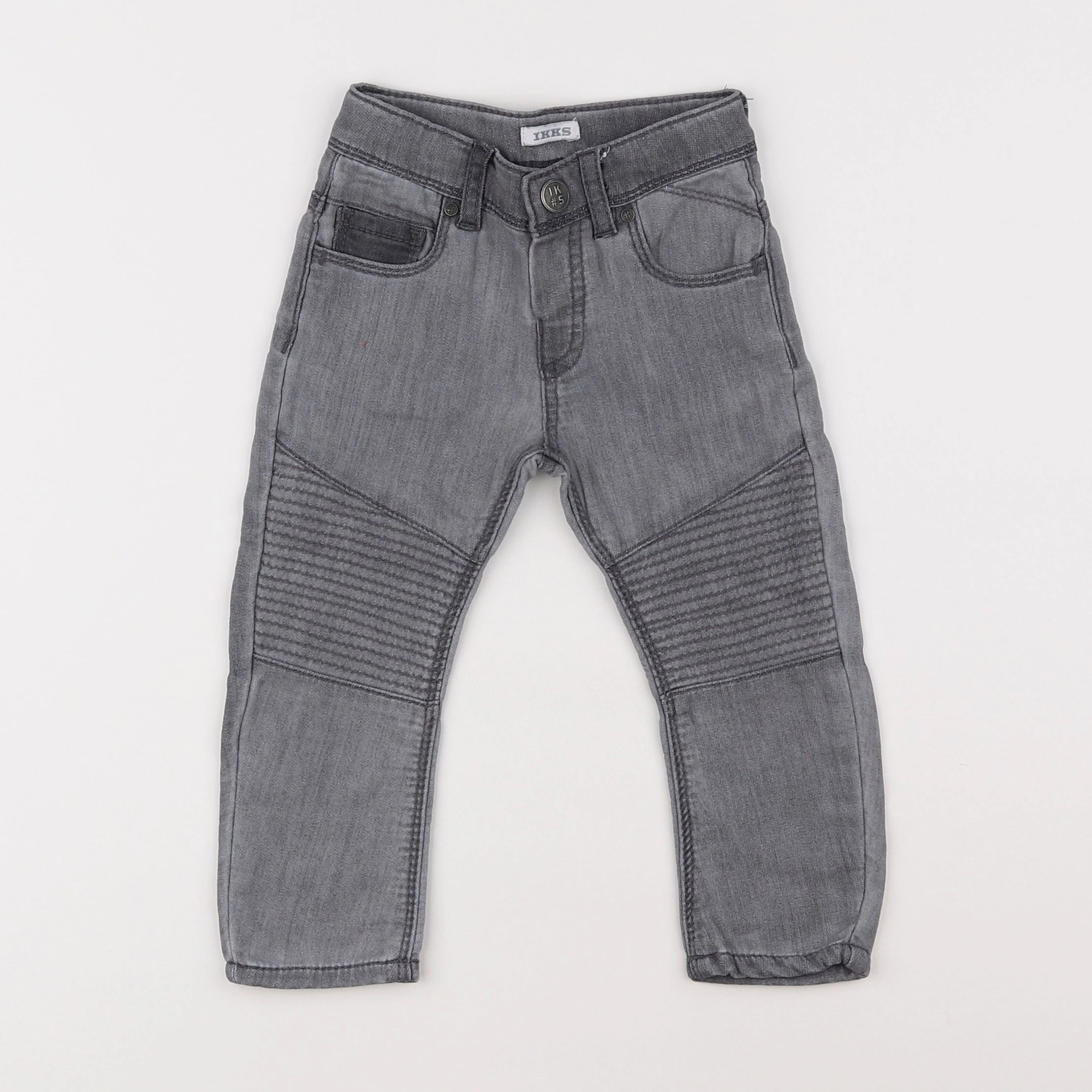 IKKS - jean gris - 18 mois