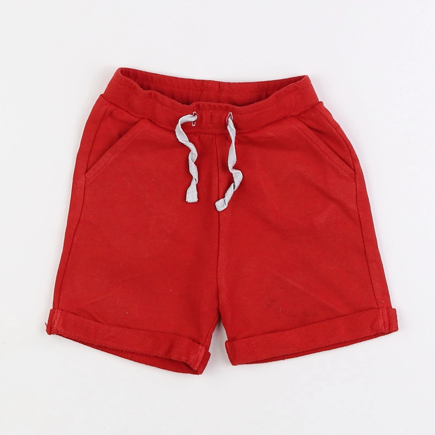 Vertbaudet - short rouge - 2 ans