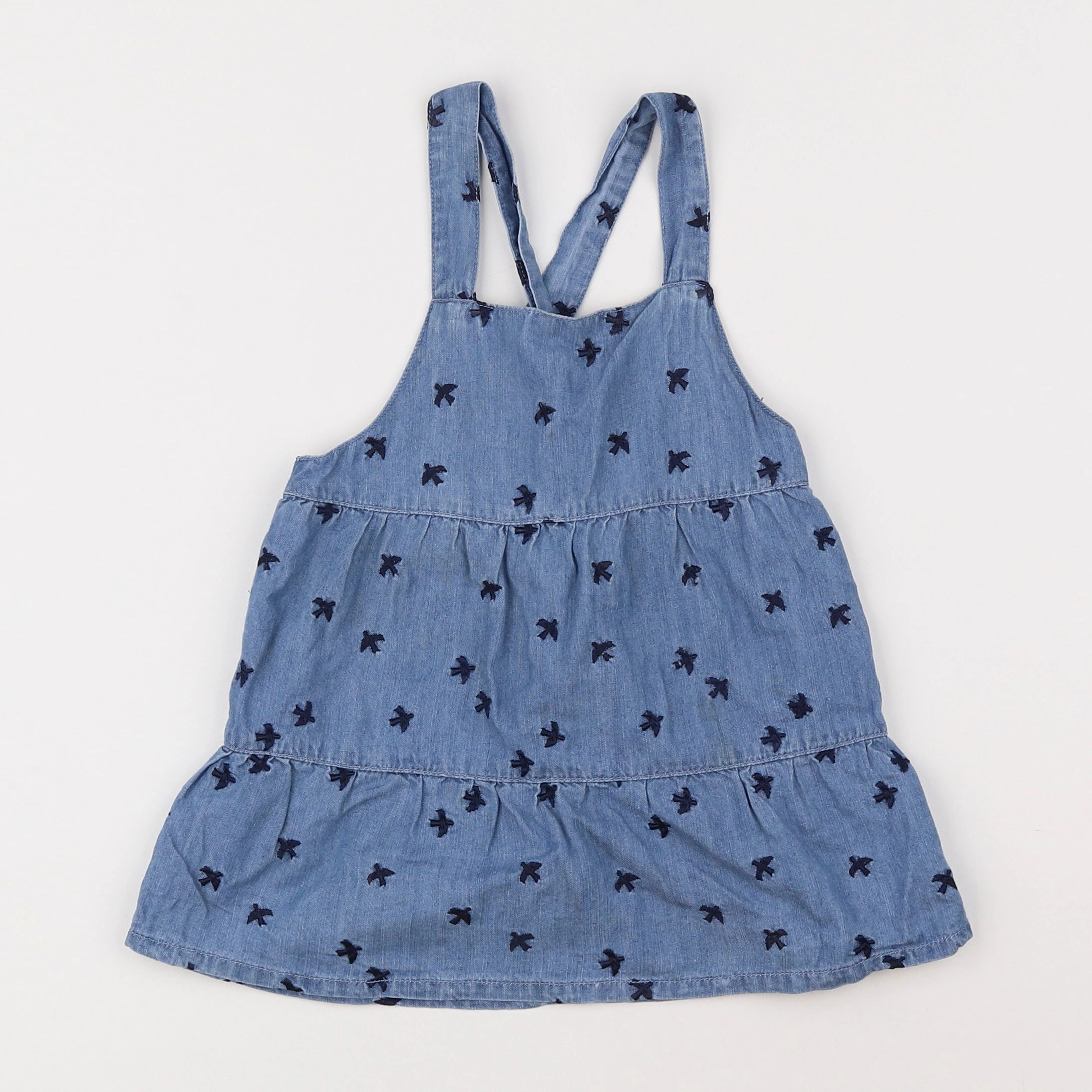 Cadet Rousselle - robe bleu - 2 ans