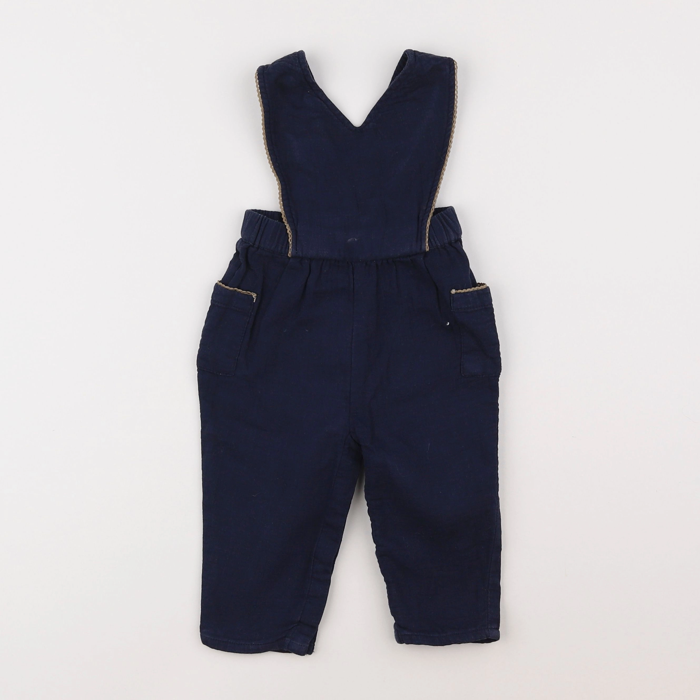 Boutchou - combinaison bleu - 9 mois