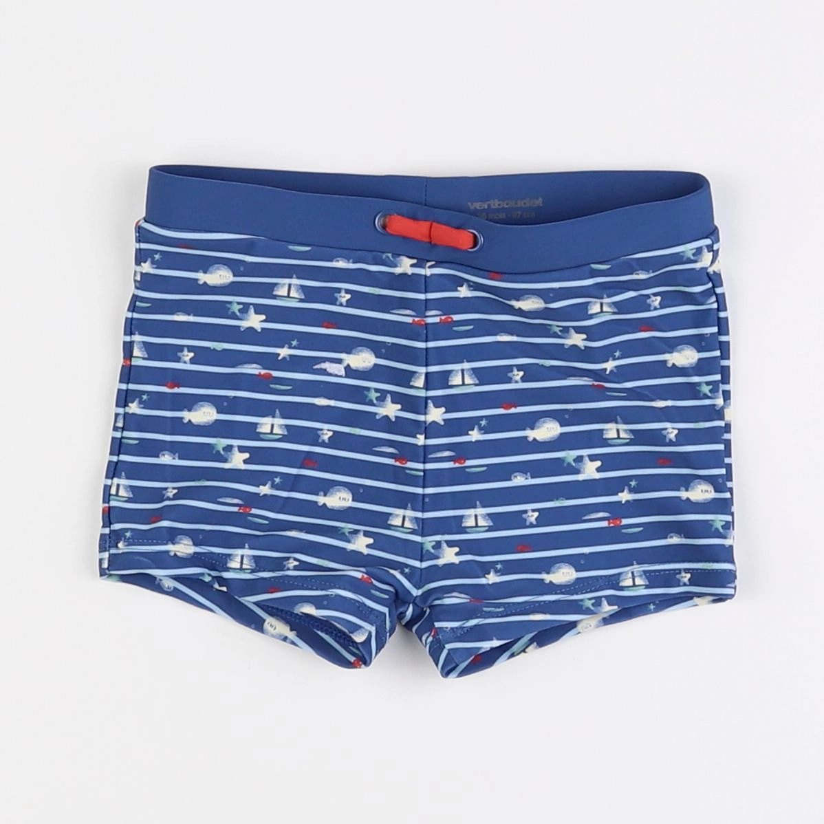 Vertbaudet - maillot de bain bleu - 3 ans