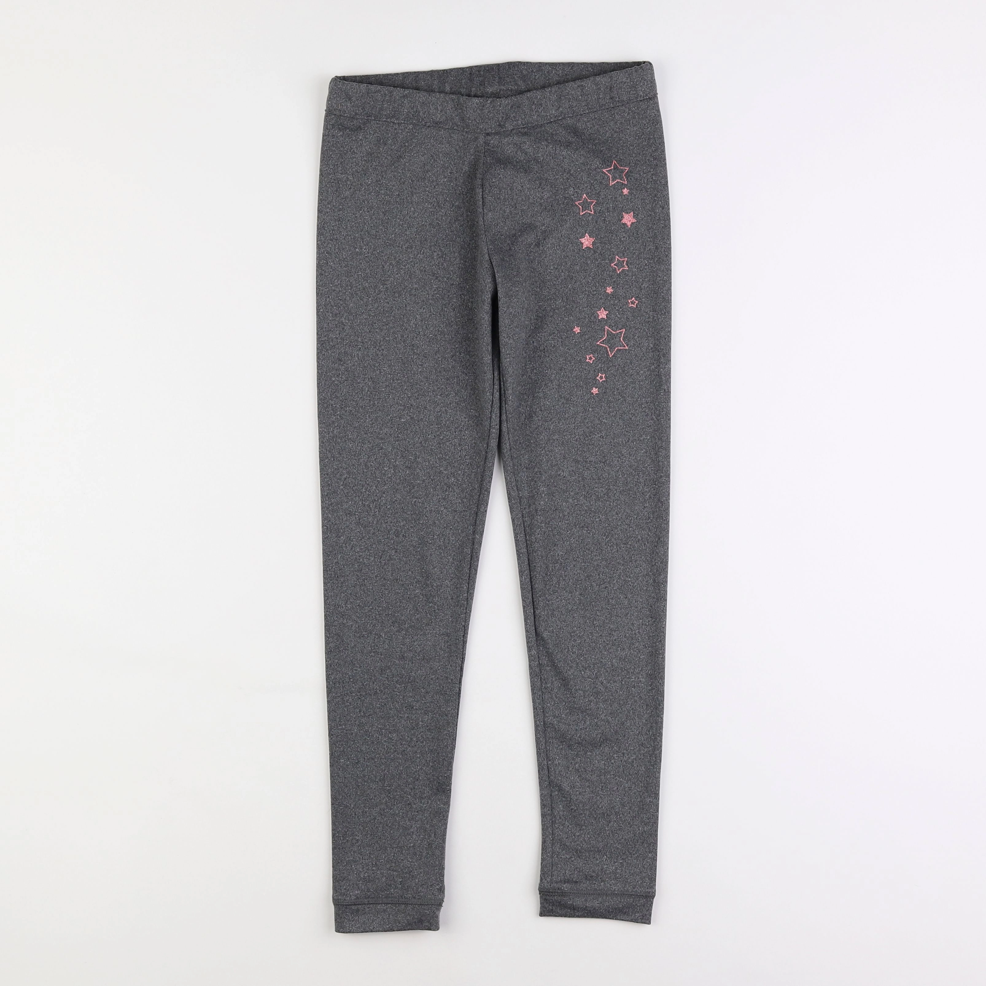 Vertbaudet - legging gris - 10 ans