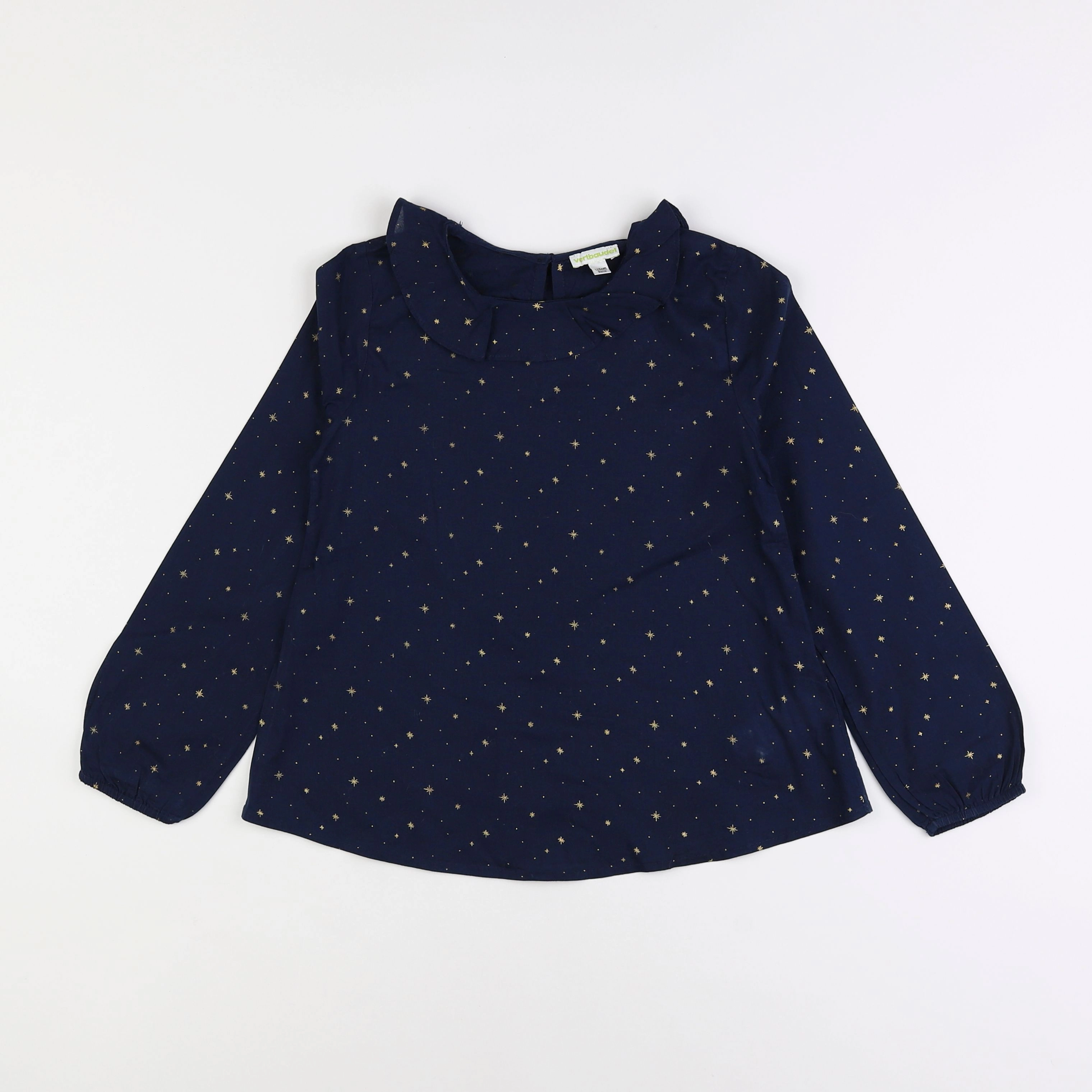 Vertbaudet - blouse bleu - 9 ans