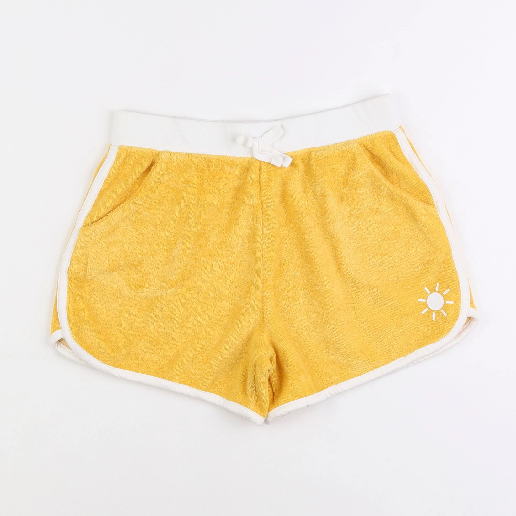 Vertbaudet - short jaune - 10 ans