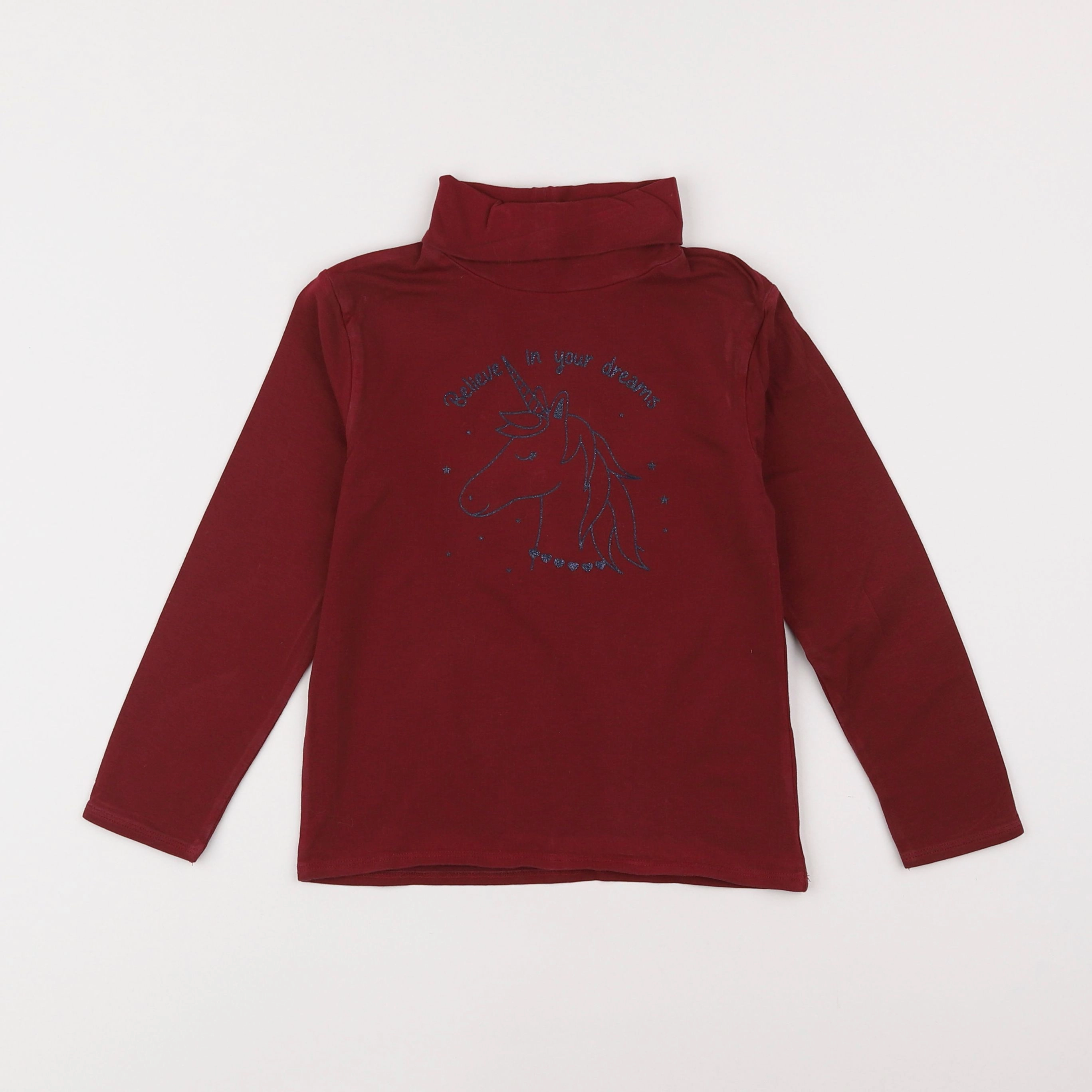 Vertbaudet - sous-pull rouge - 6 ans