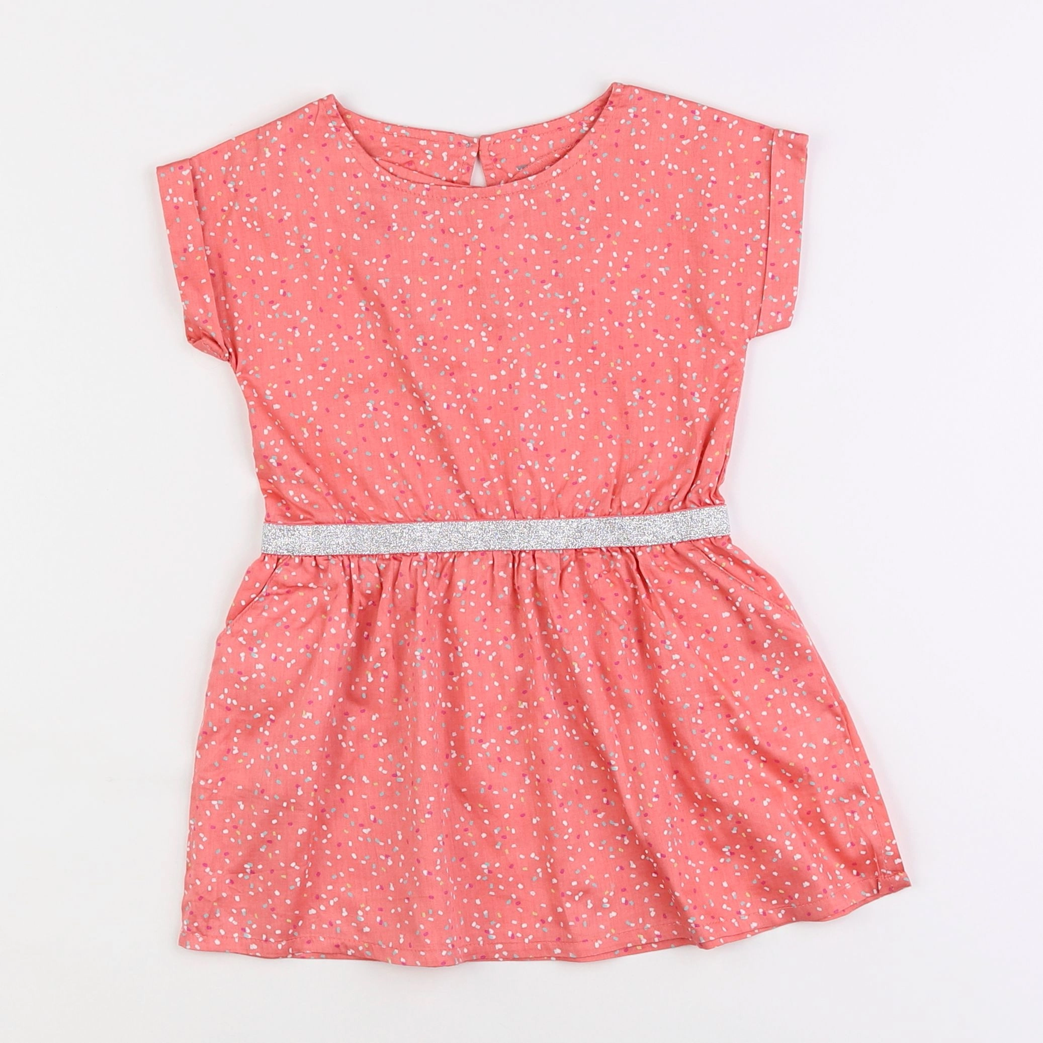 Vertbaudet - robe rose - 3 ans