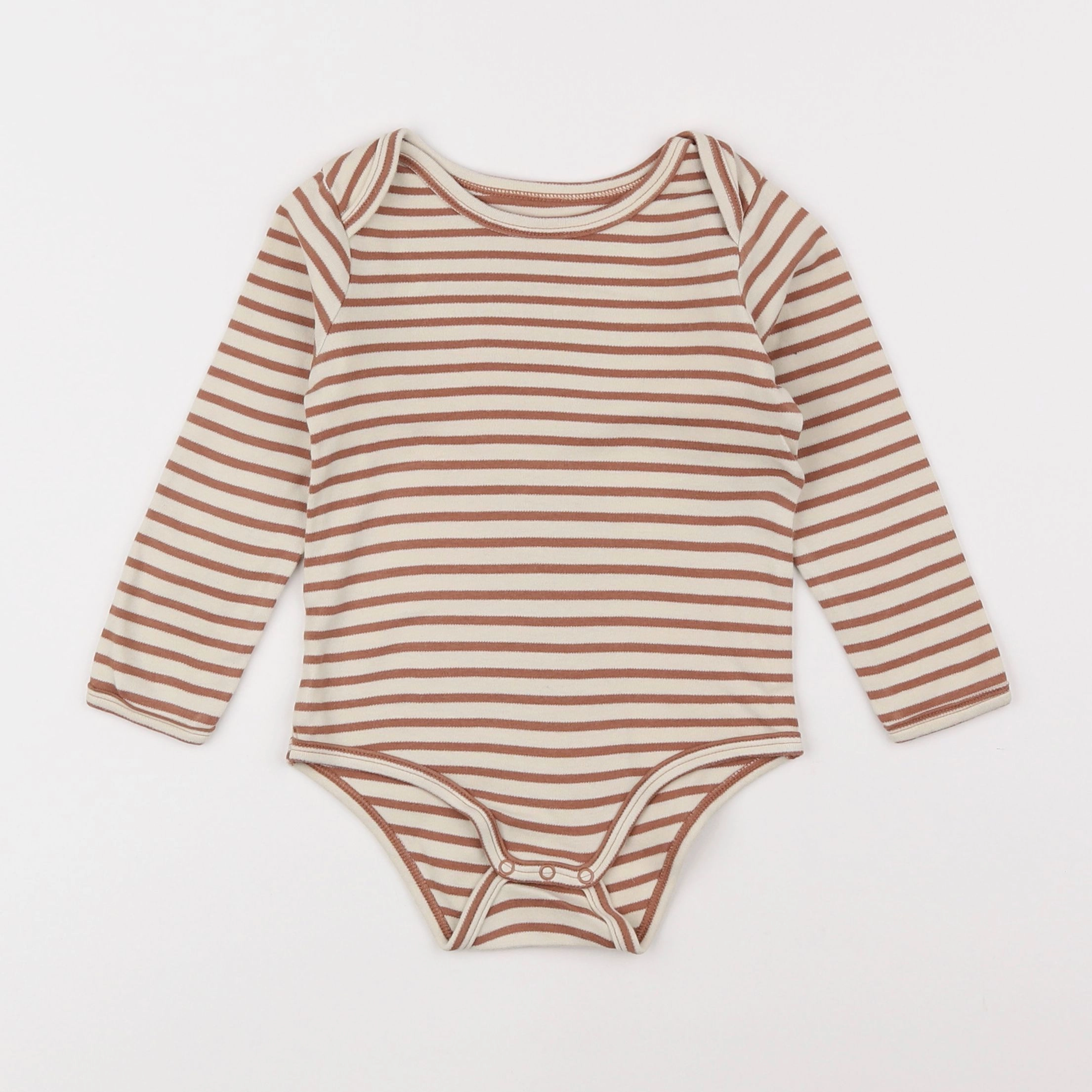 Vertbaudet - body marron - 3 ans