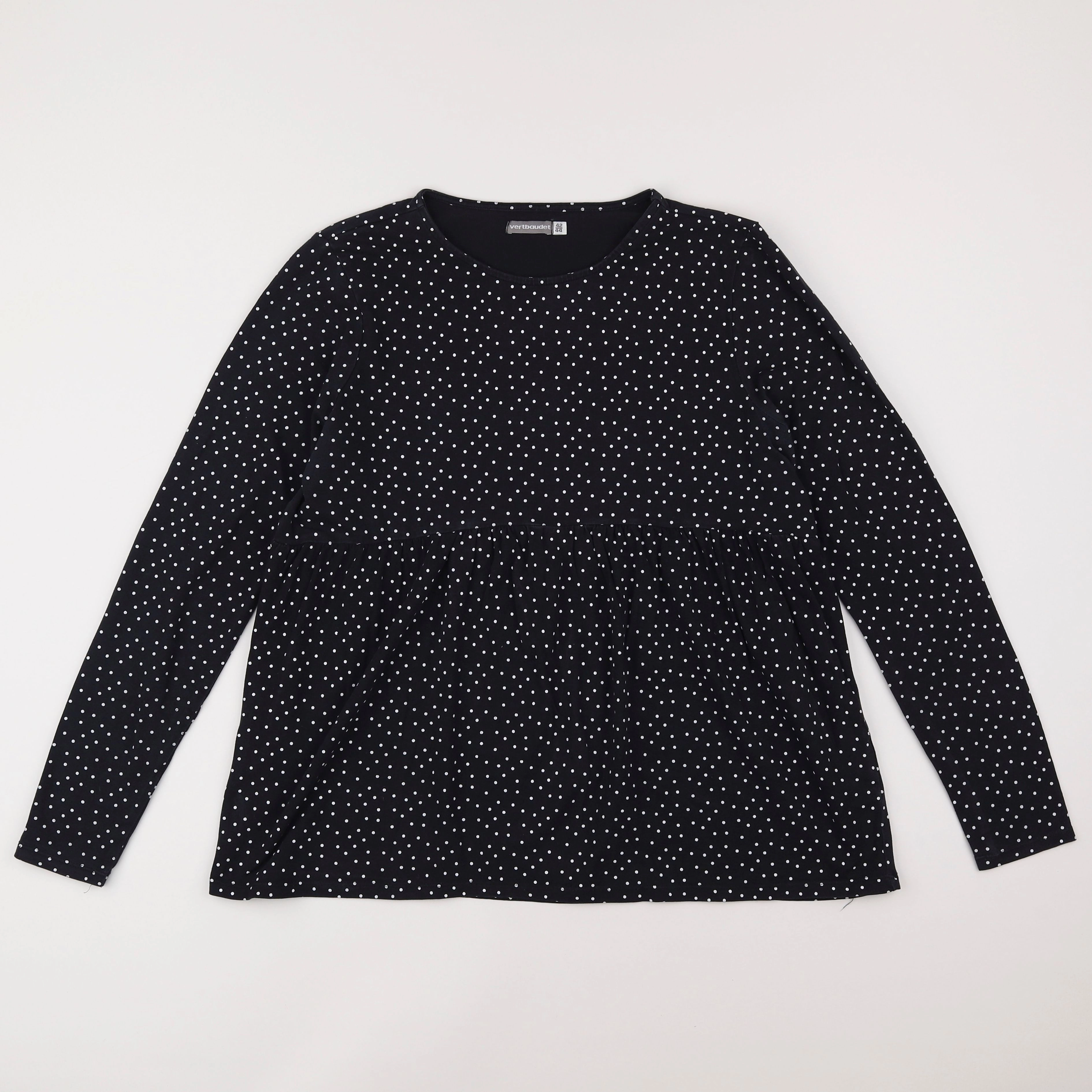 Vertbaudet - tee-shirt grossesse noir - 42 à 44