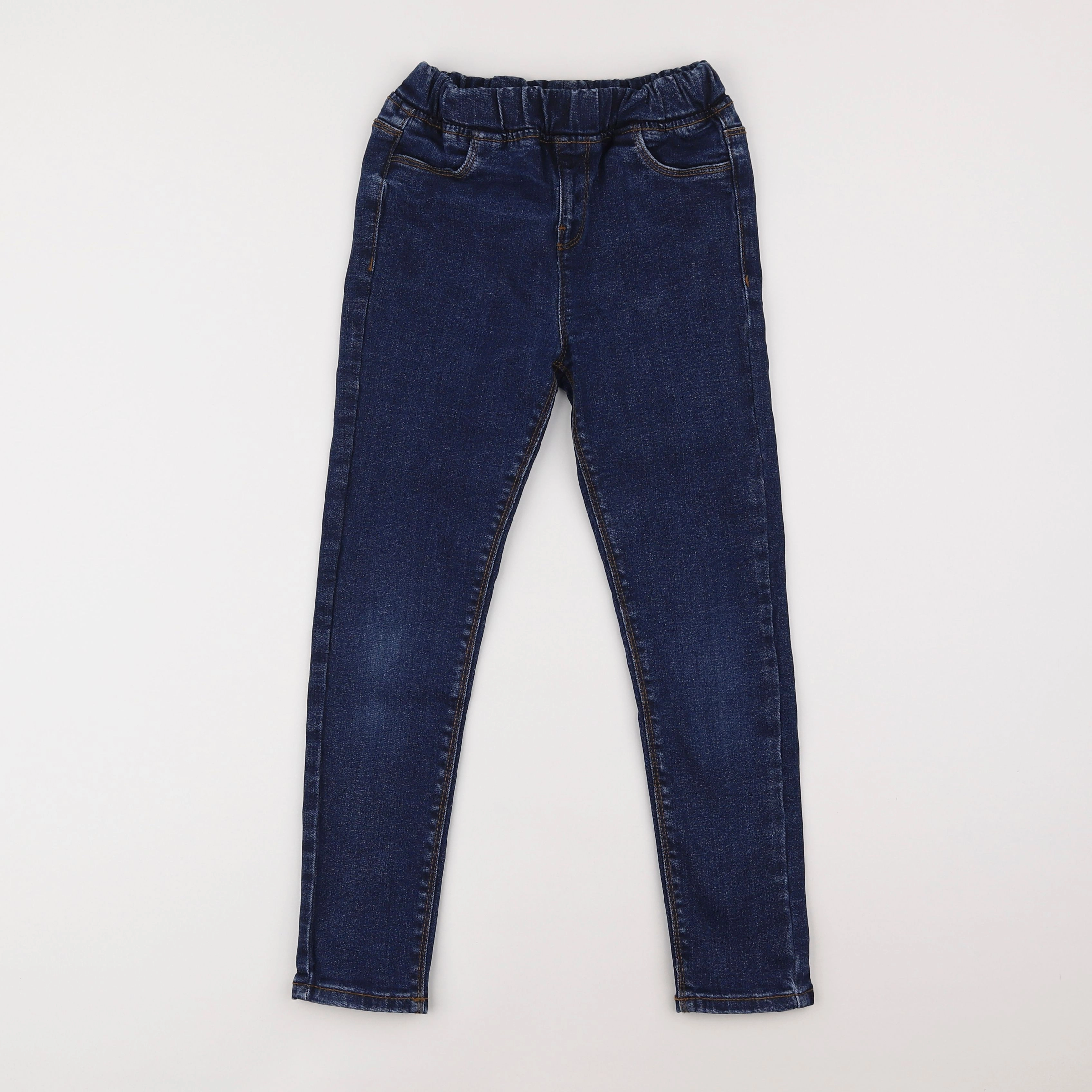 Vertbaudet - jegging bleu - 8 ans