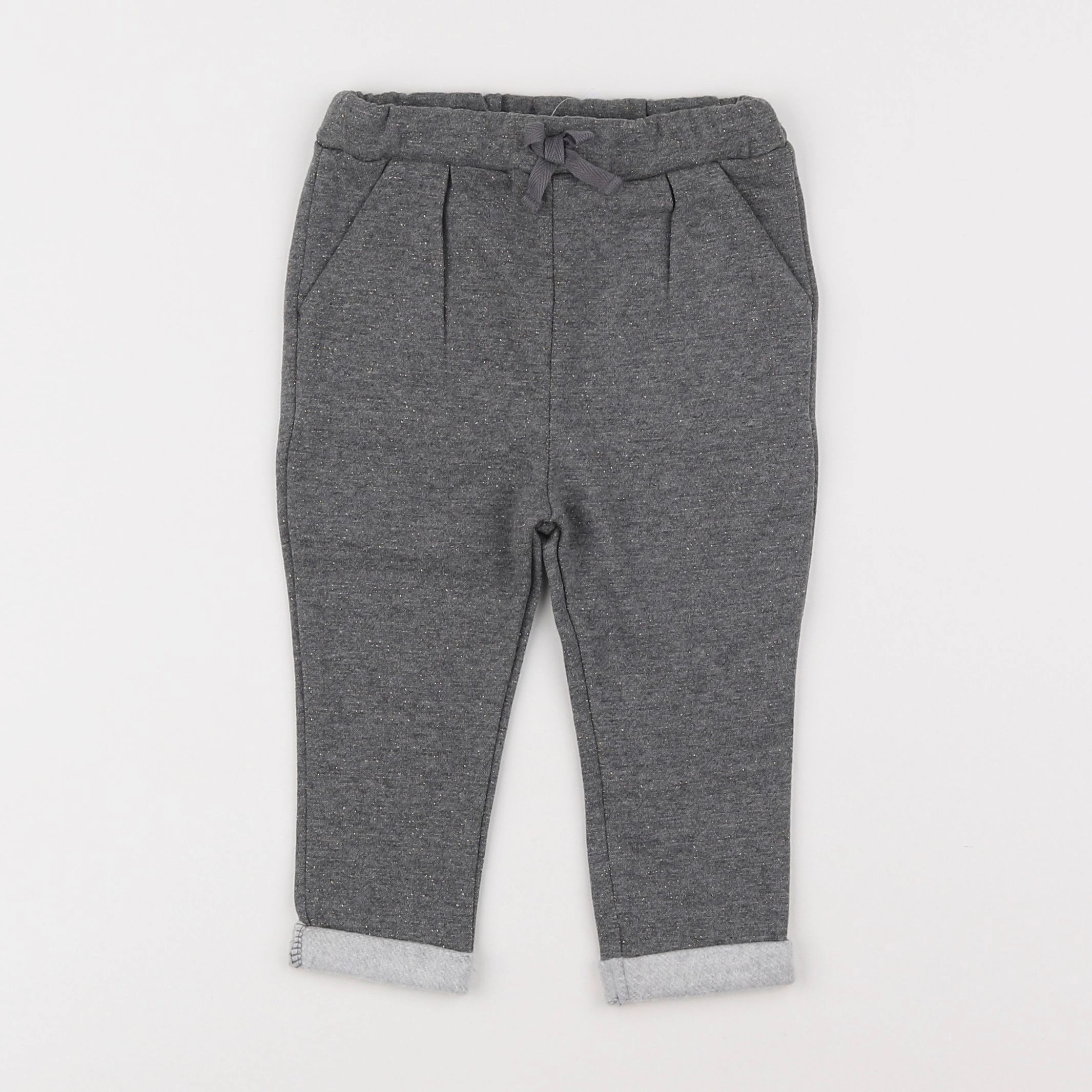 Vertbaudet - pantalon gris - 18 mois