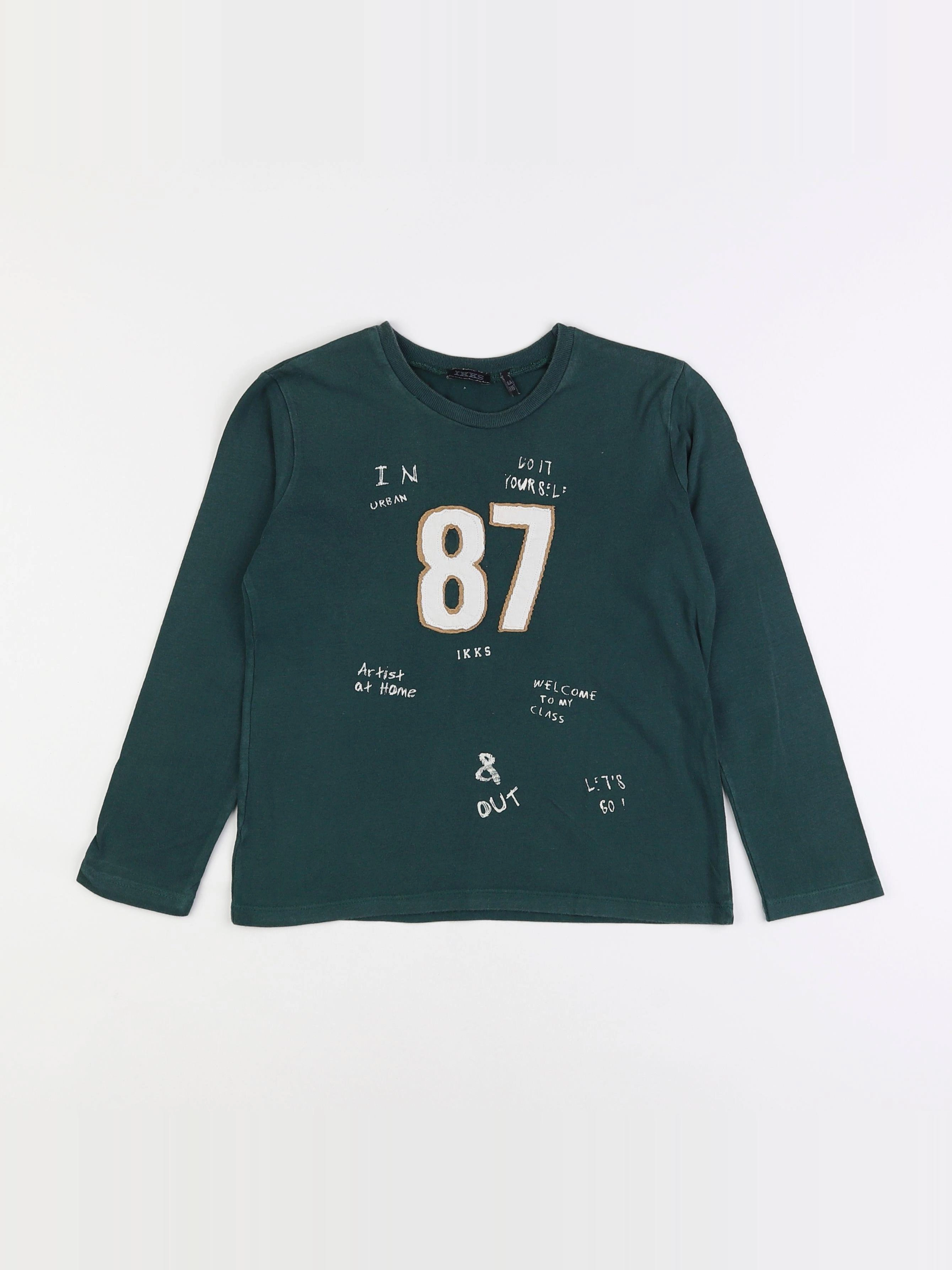IKKS - tee-shirt vert - 6 ans