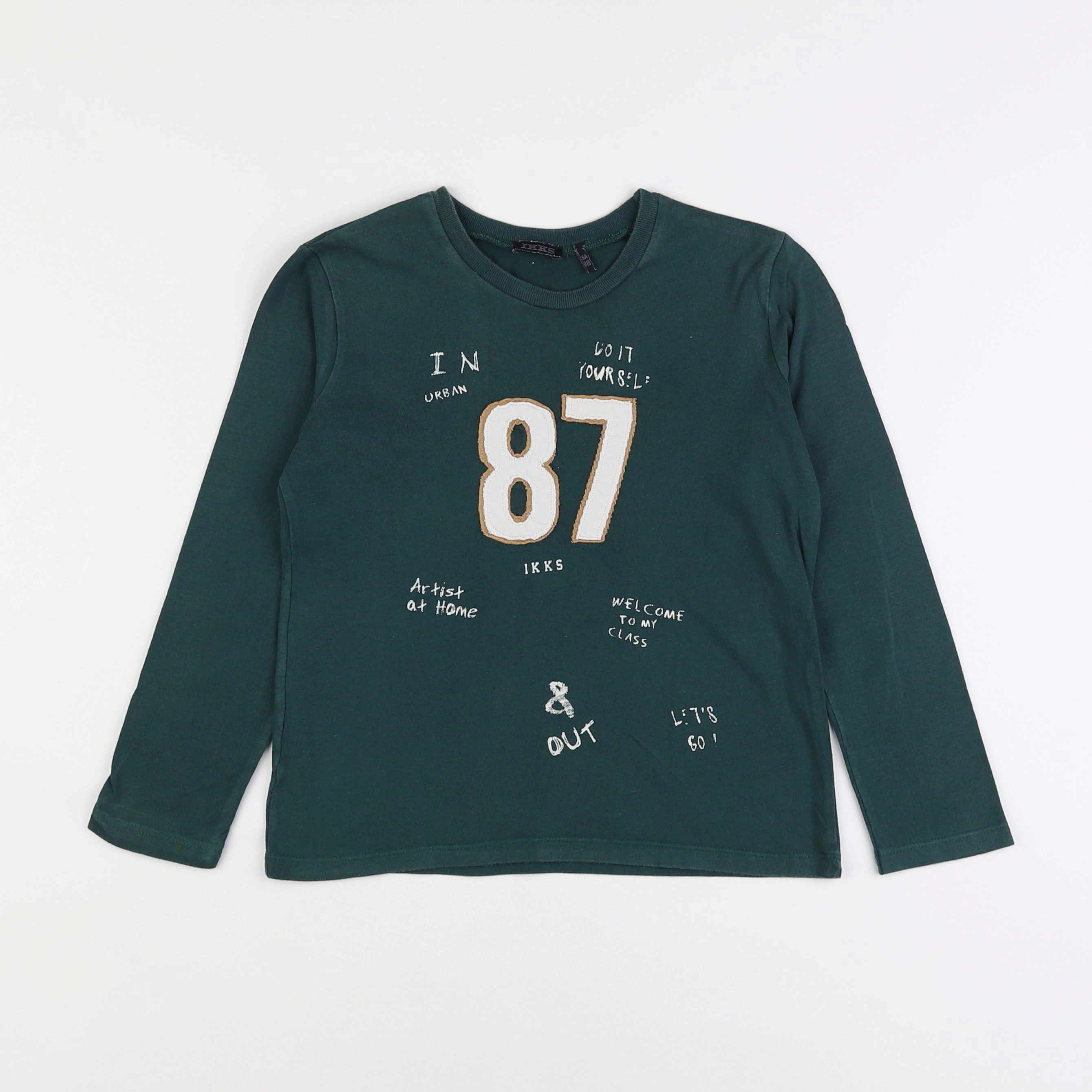 IKKS - tee-shirt vert - 6 ans