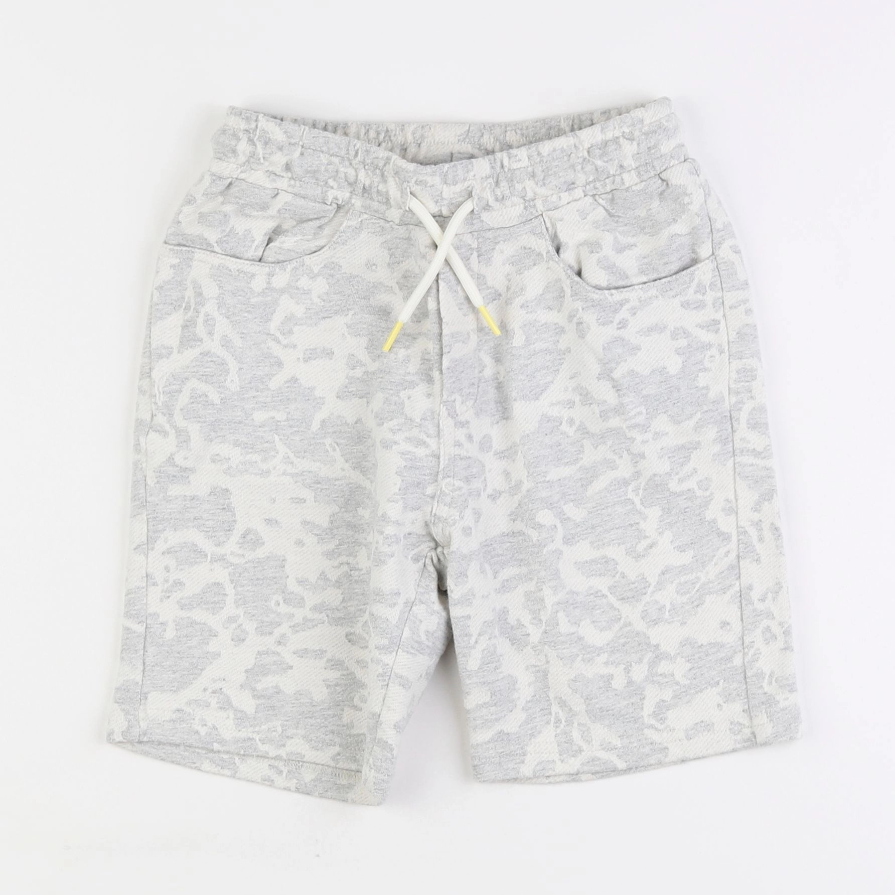 IKKS - short blanc, gris - 8 ans