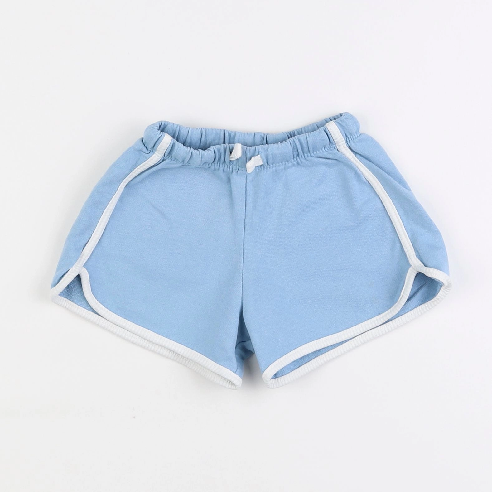 Zara - short bleu - 12/18 mois