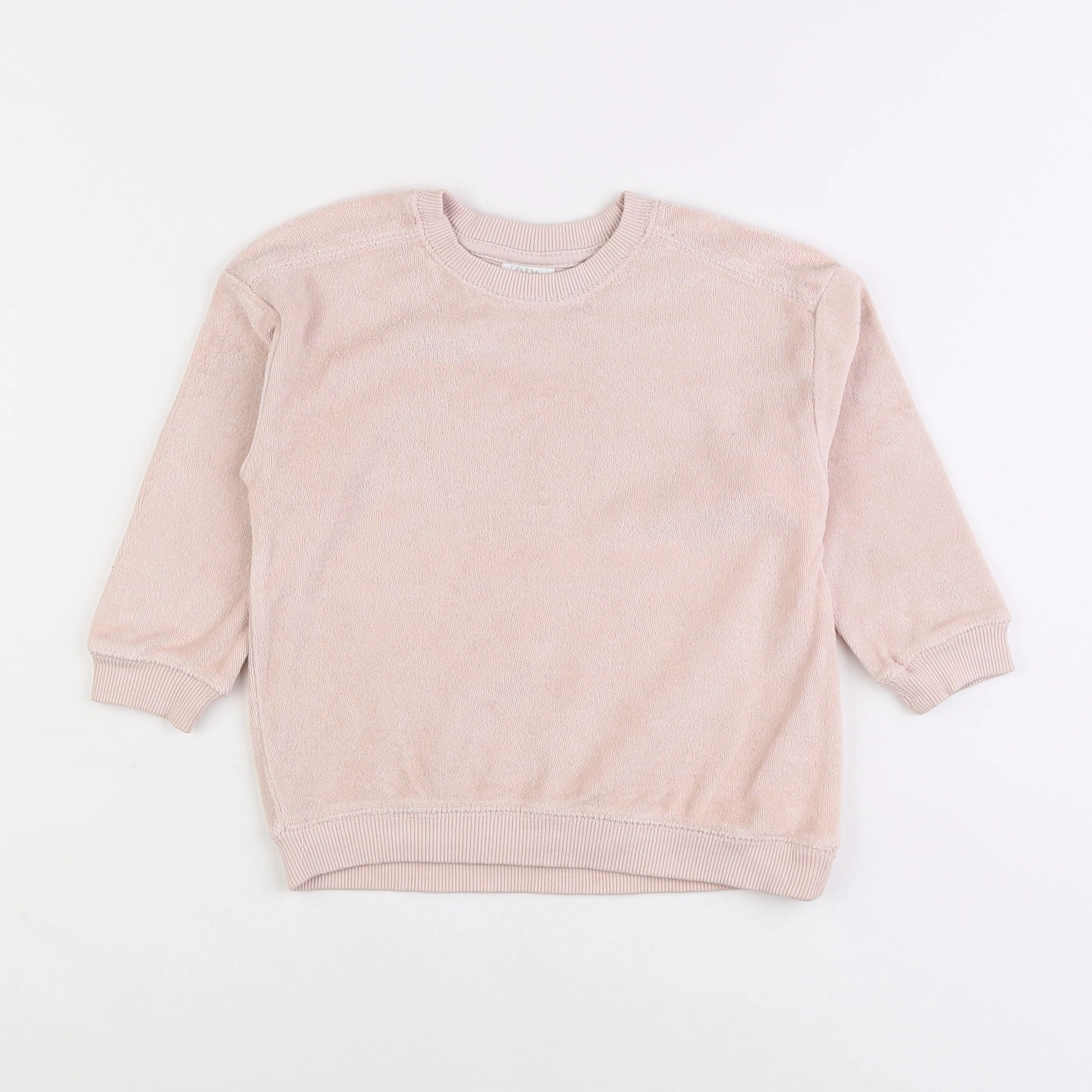 Zara - sweat beige - 18 mois à 2 ans