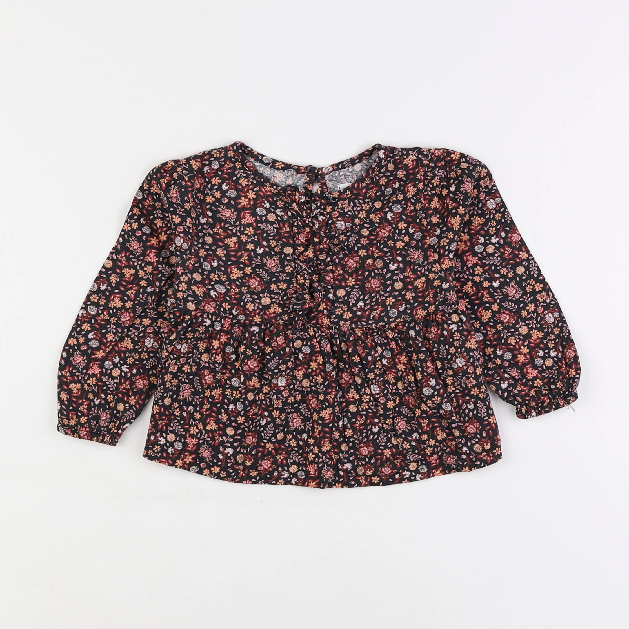 Vertbaudet - blouse rose - 2 ans