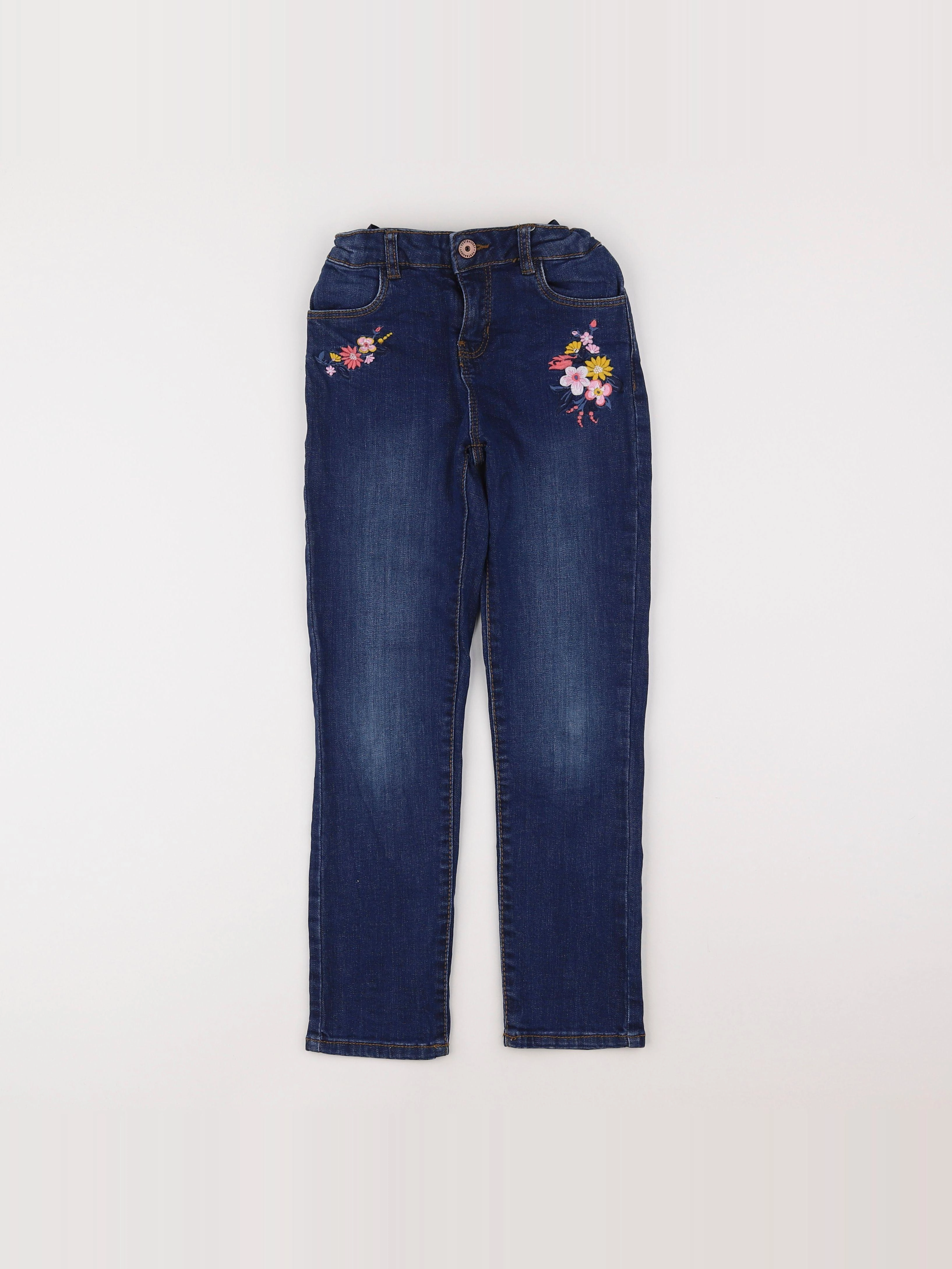 Vertbaudet - jegging bleu - 8 ans